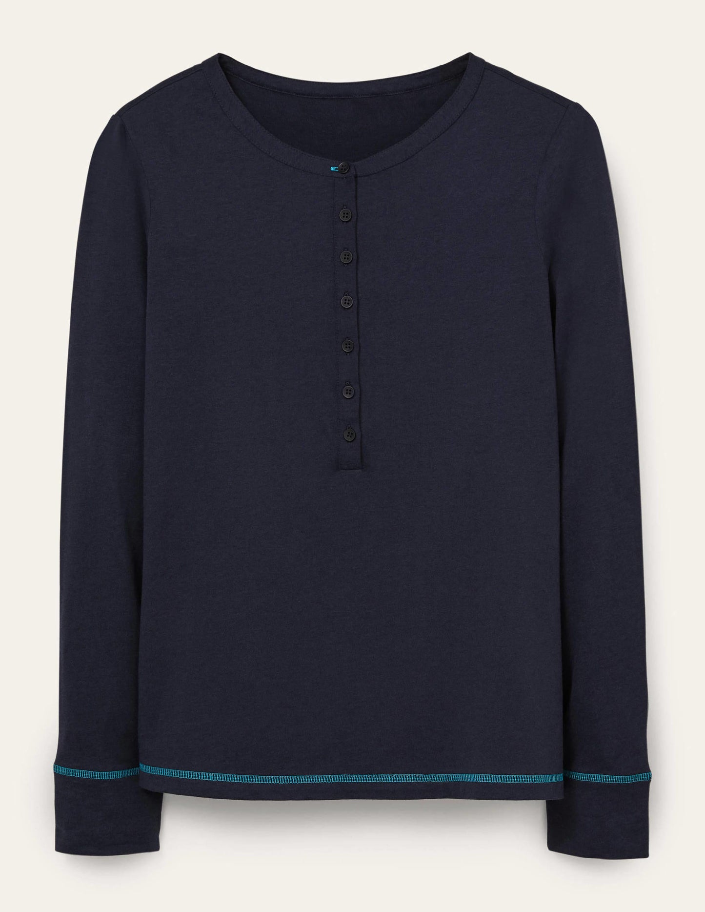 Alba Jersey-Schlafanzugoberteil-Marineblau