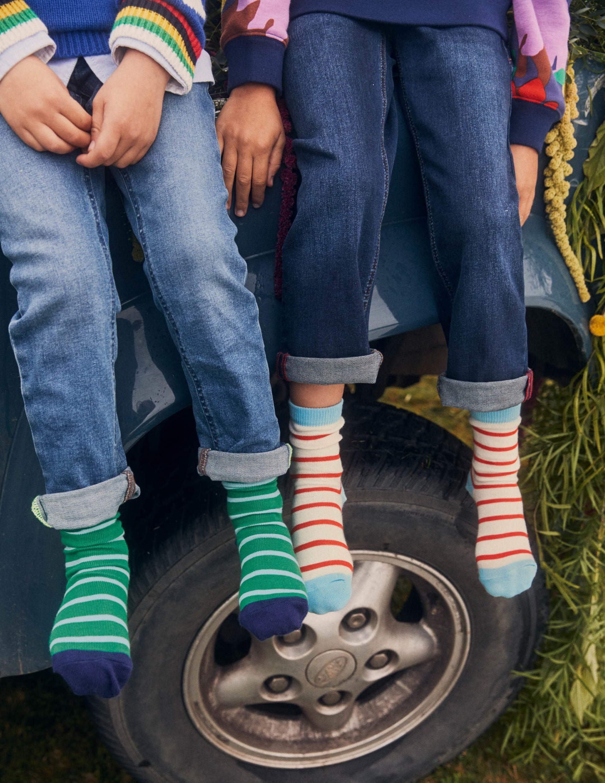 Box mit Socken im 7er-Pack-Bunt-4