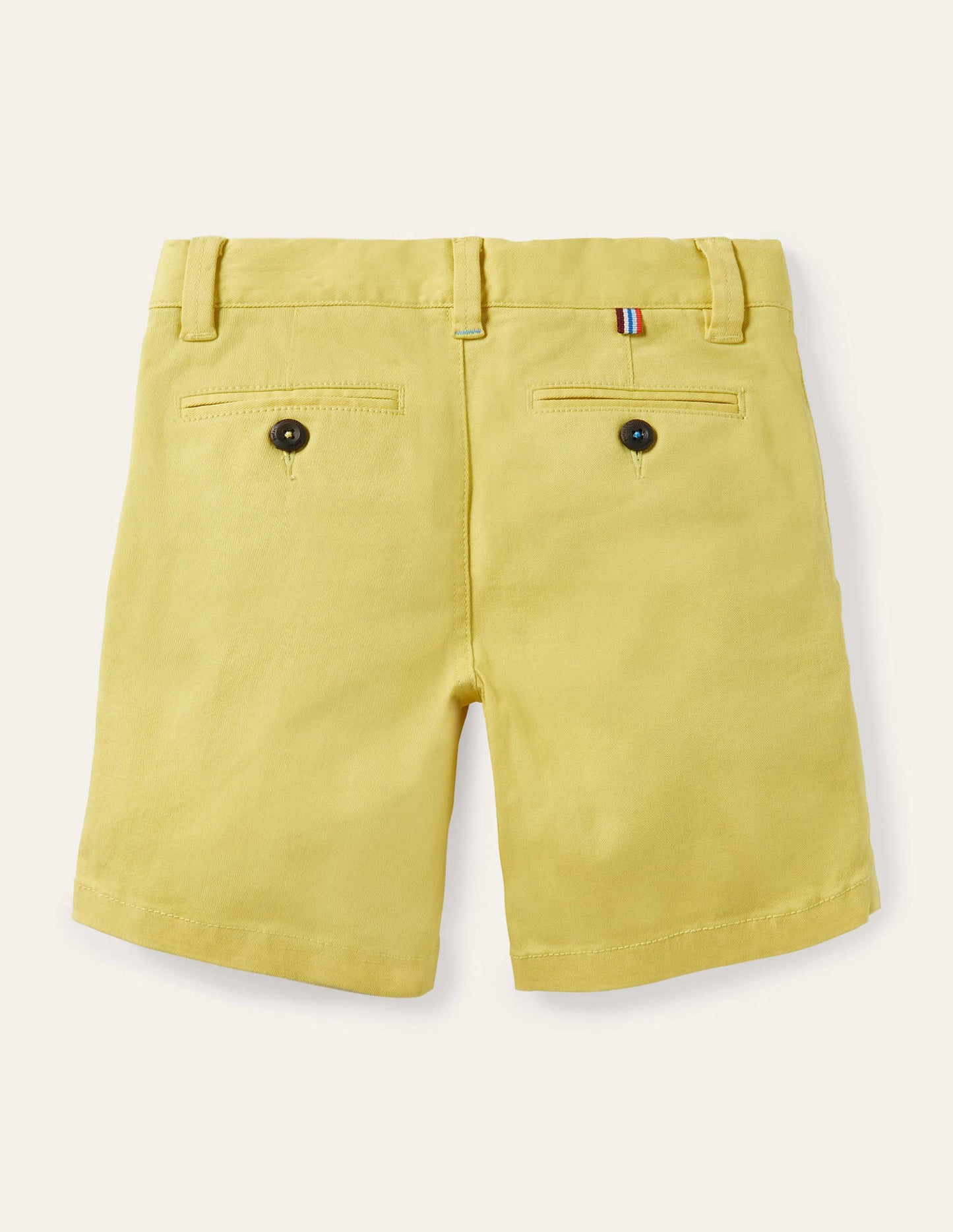 Chino-Shorts-Ananasgelb