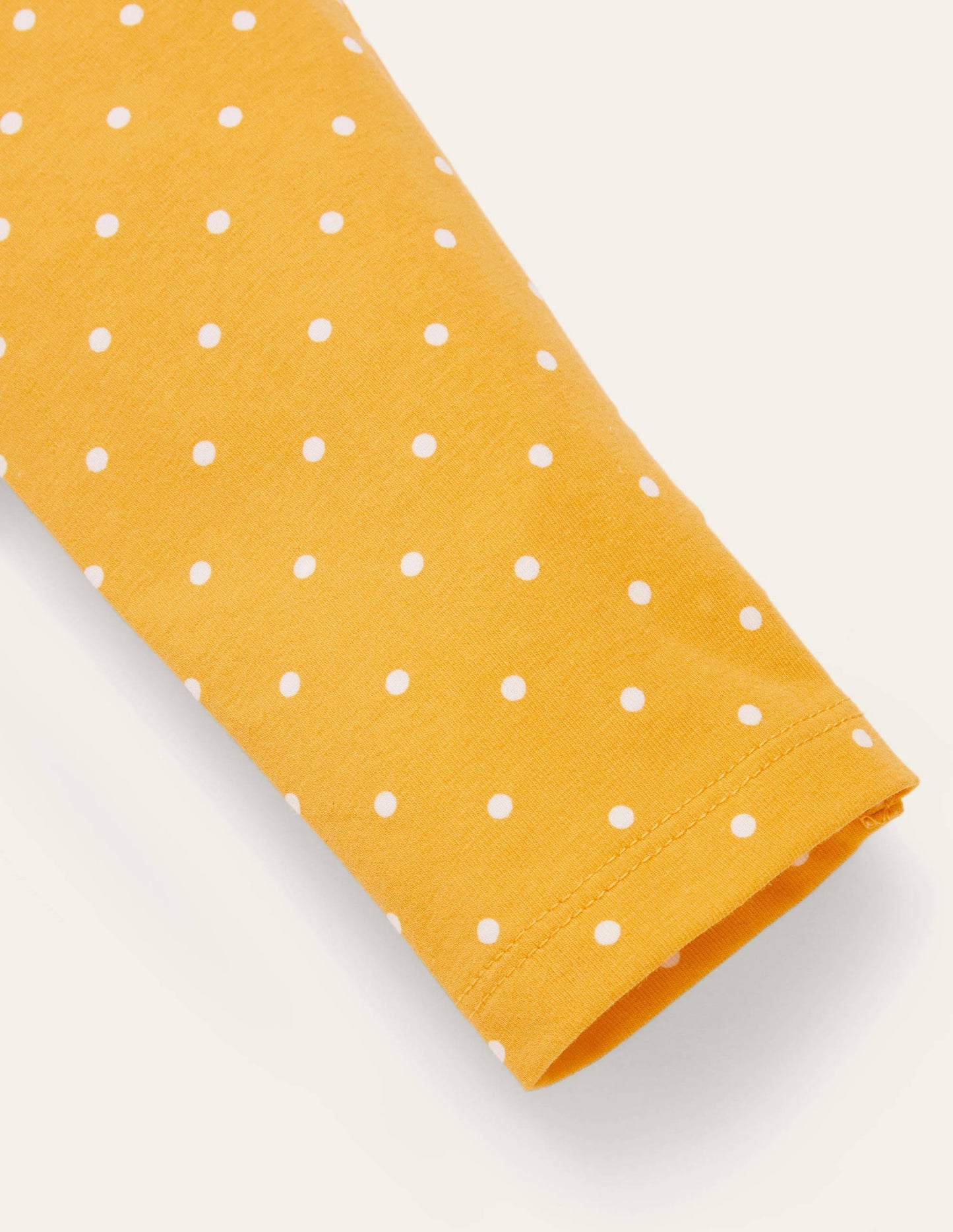 Fröhliche Leggings-Honiggelb, Pünktchen