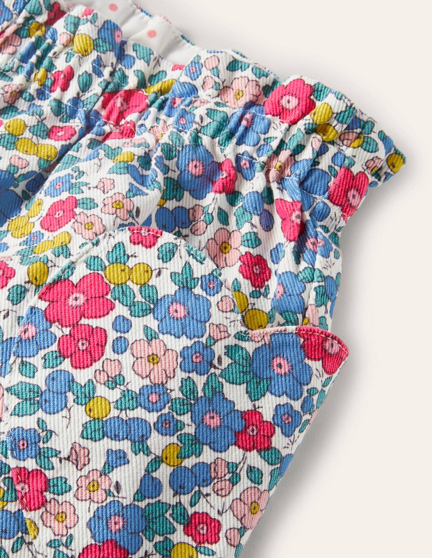 Hose zum Hineinschlüpfen-Bunt, Apfelblüten