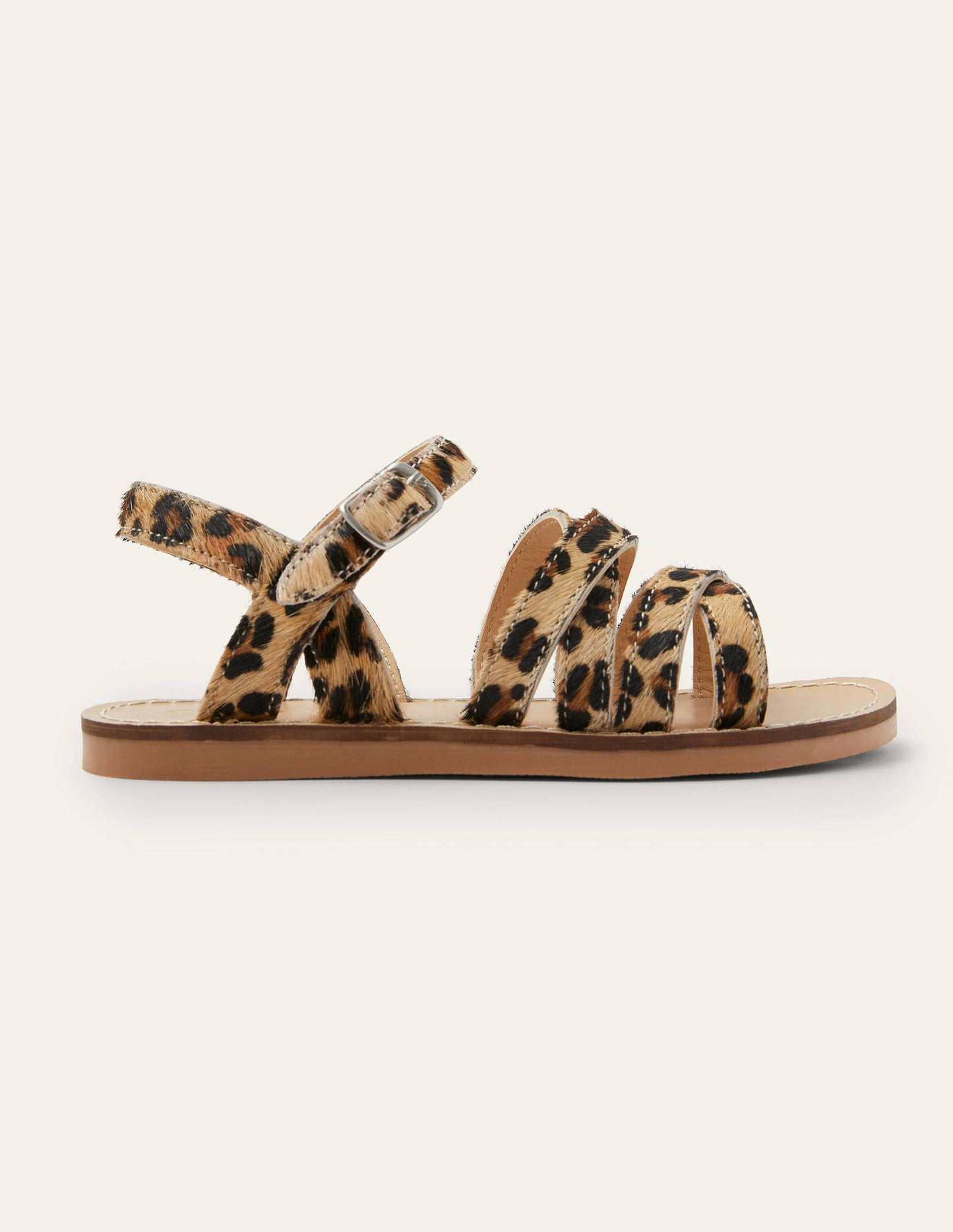 Alltagstaugliche Sandalen-Leopardenmuster