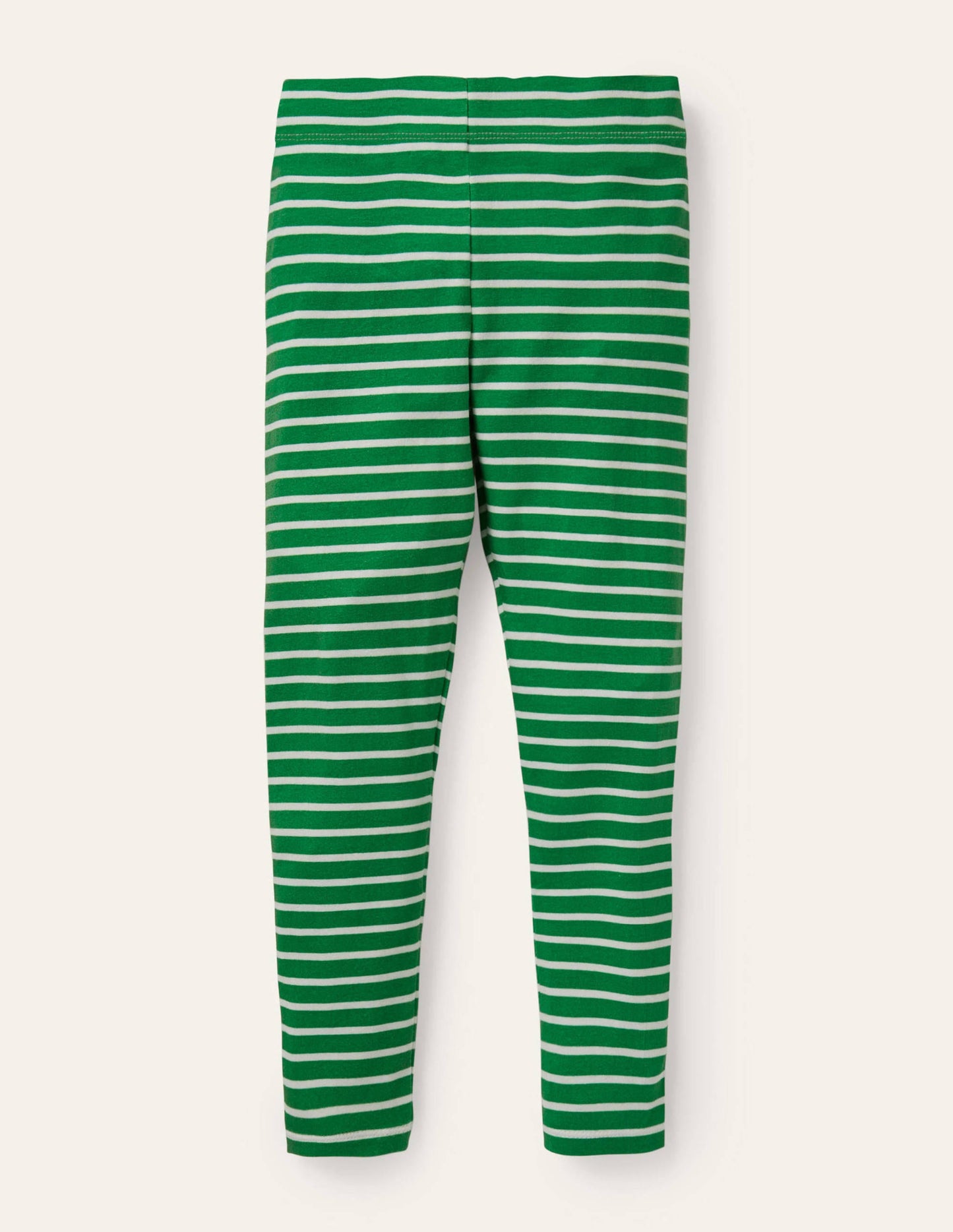 Fröhliche Leggings-Baumgrün/Naturweiß