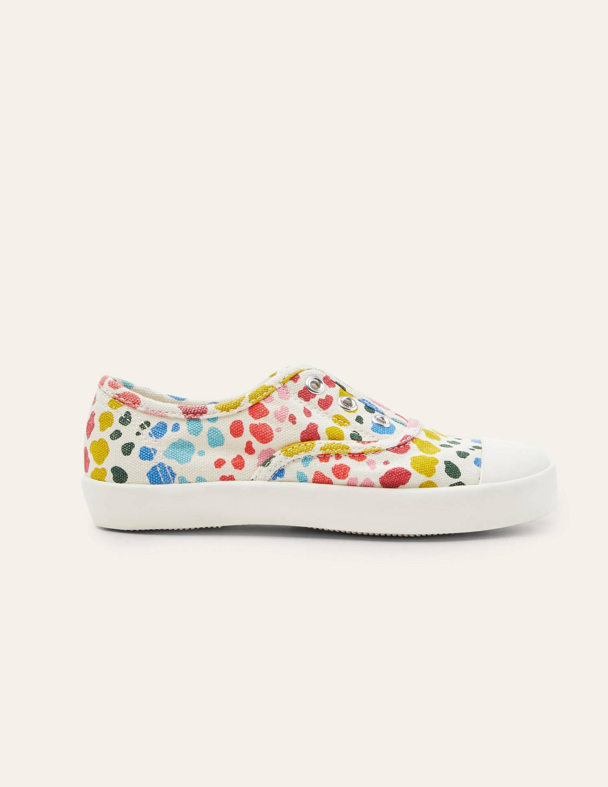 Canvas-Turnschuhe ohne Schnürsenkel-Bunt, Leopardenmuster-2