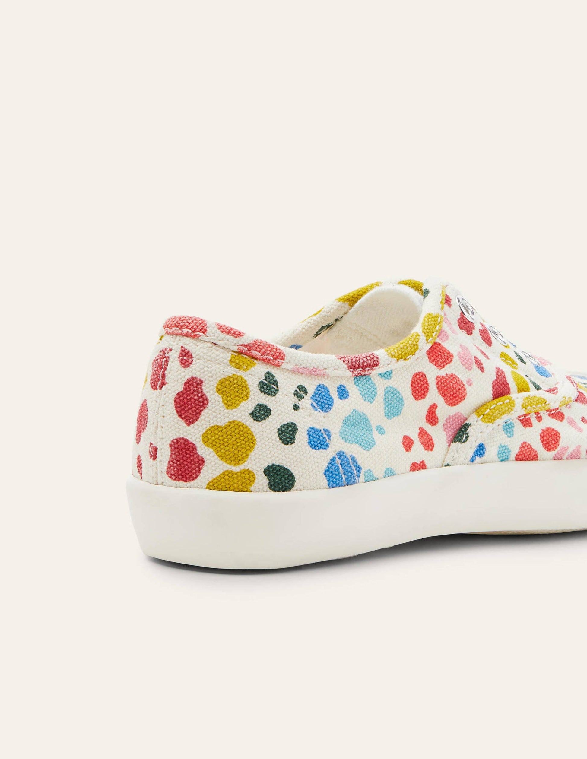 Canvas-Turnschuhe ohne Schnürsenkel-Bunt, Leopardenmuster-3