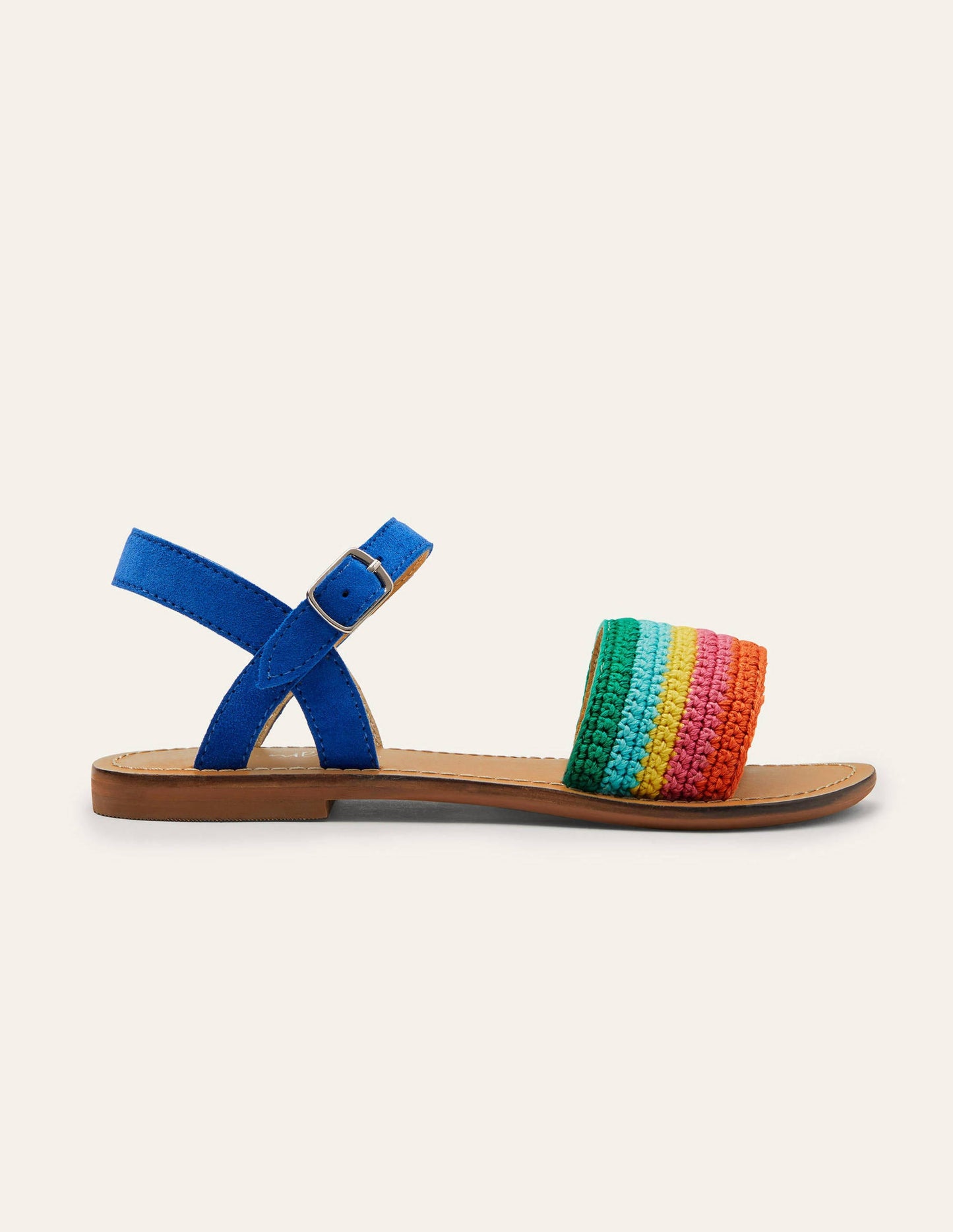 Häkelsandalen-Bunt