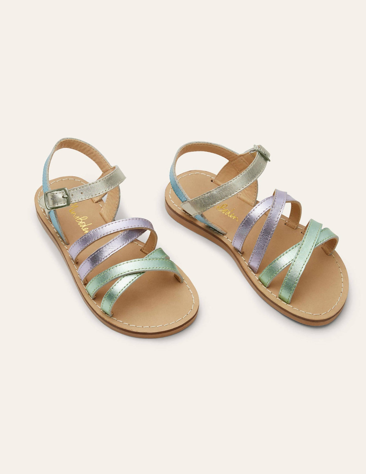 Sandales pour tous les jours-Métallisé multi
