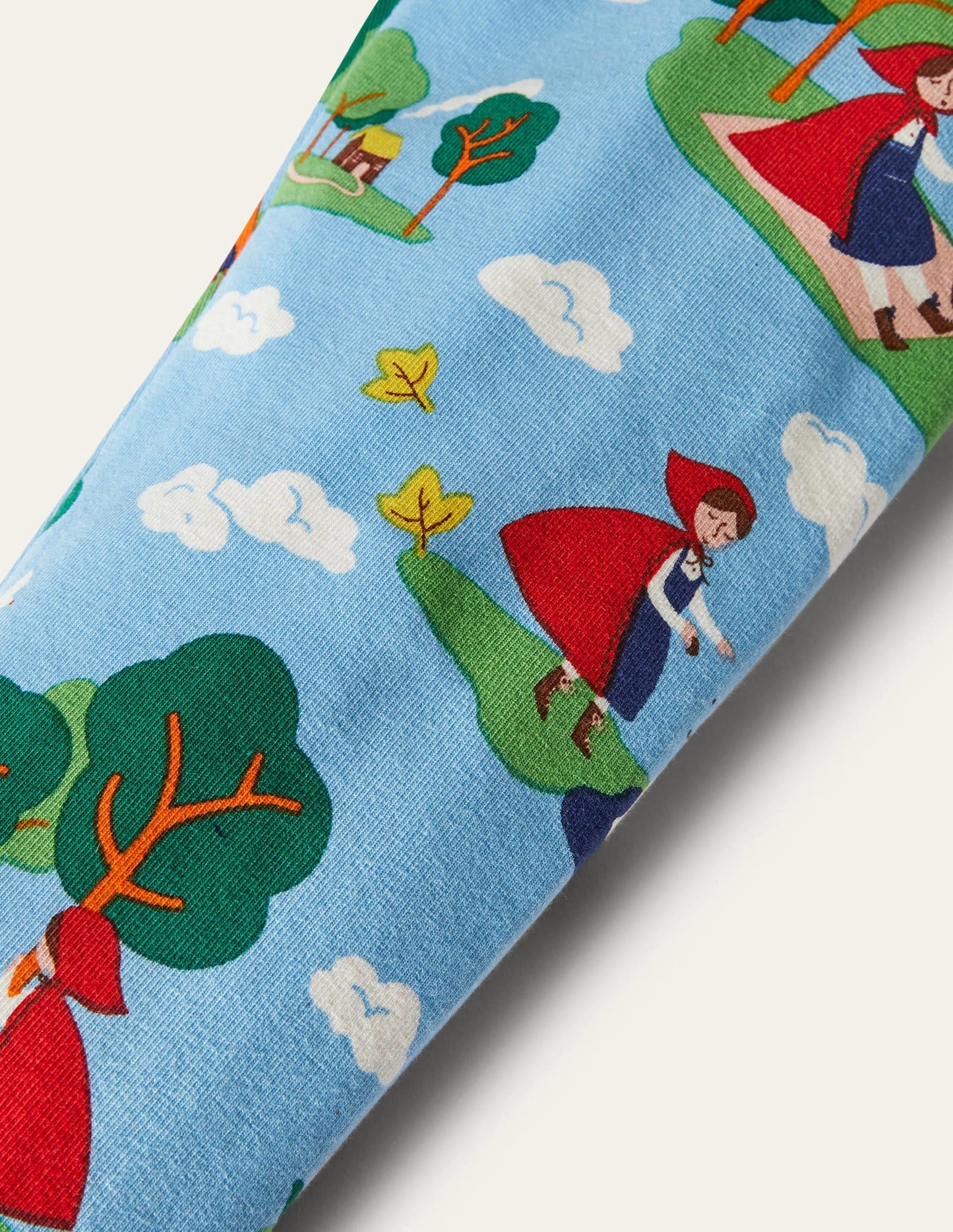Fröhliche Leggings-Surfbrett-Blau, Rotkäppchen
