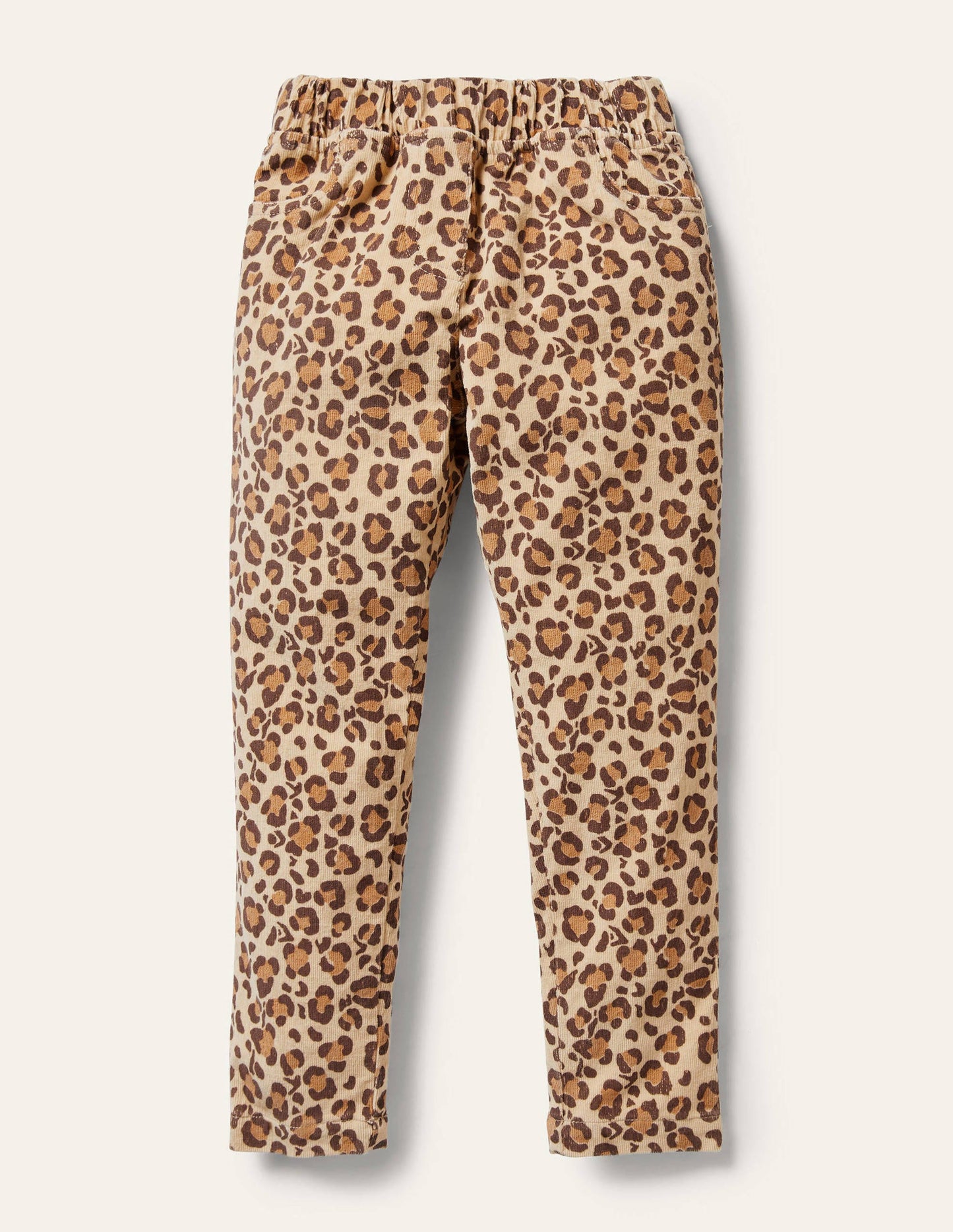 Cord-Leggings-Leopardenmuster