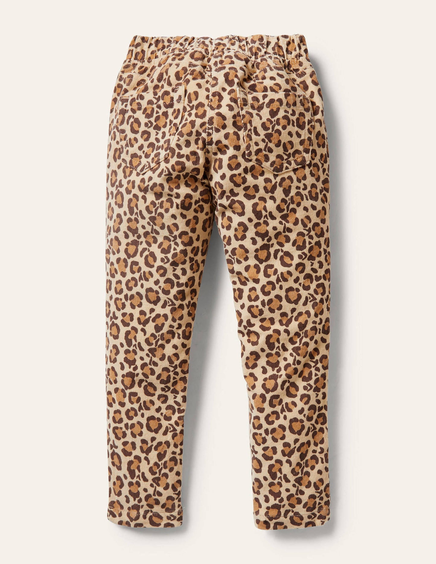 Cord-Leggings-Leopardenmuster