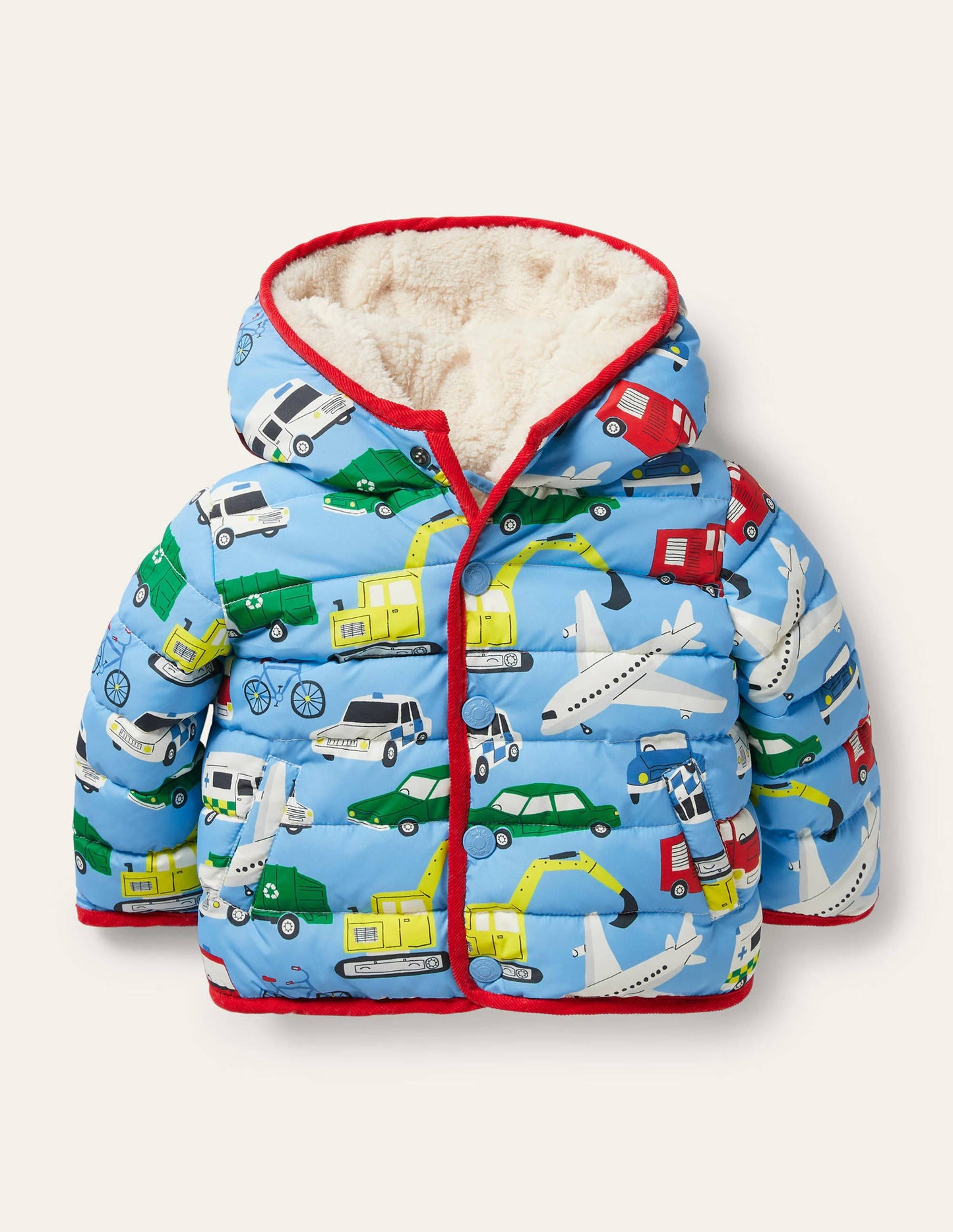 Jacke mit Wattierung-Surfbrett-Blau, Things That Go