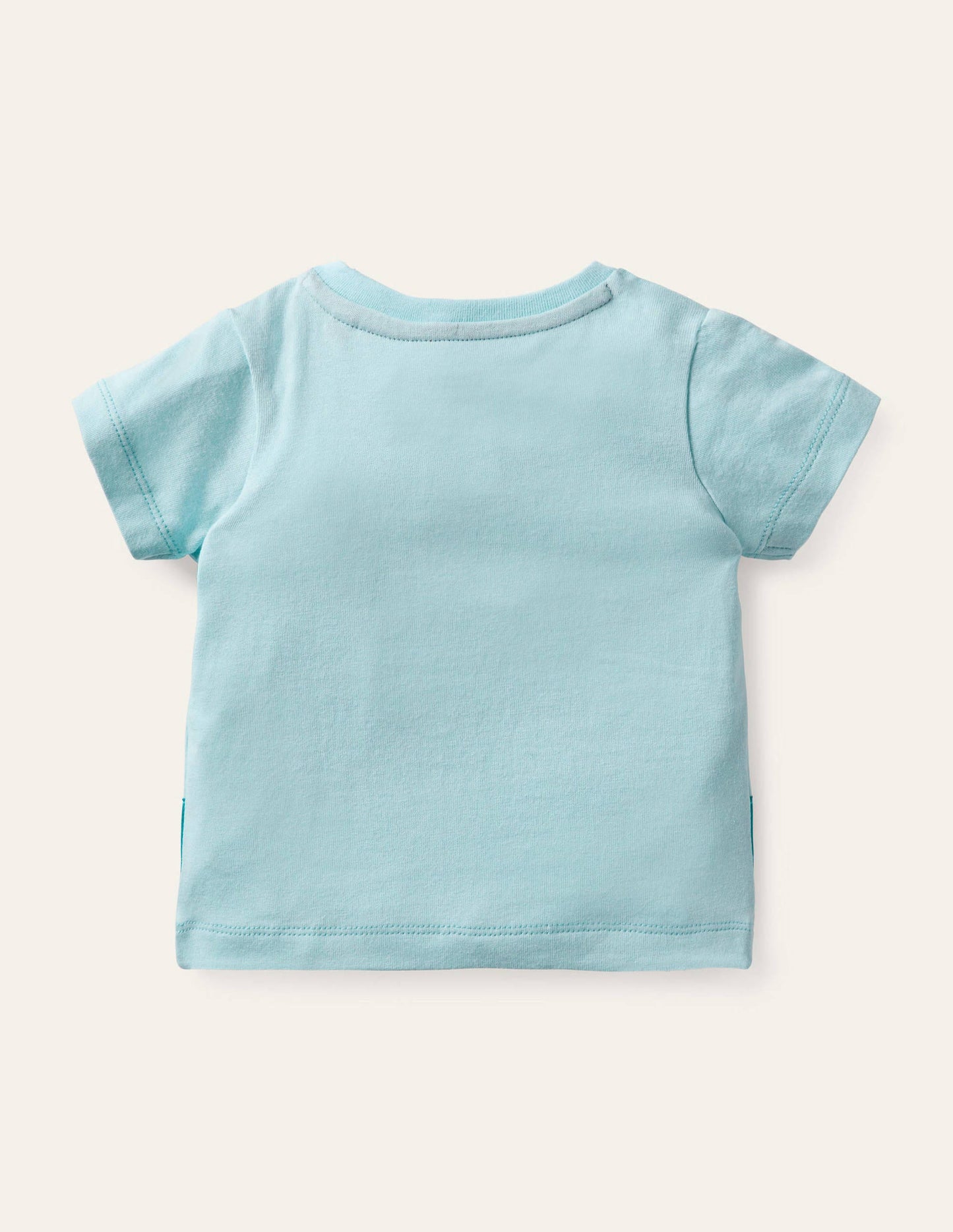 T-Shirt mit Tierabenteuern zum Aufklappen-Provence-Blau, Leuchtturm