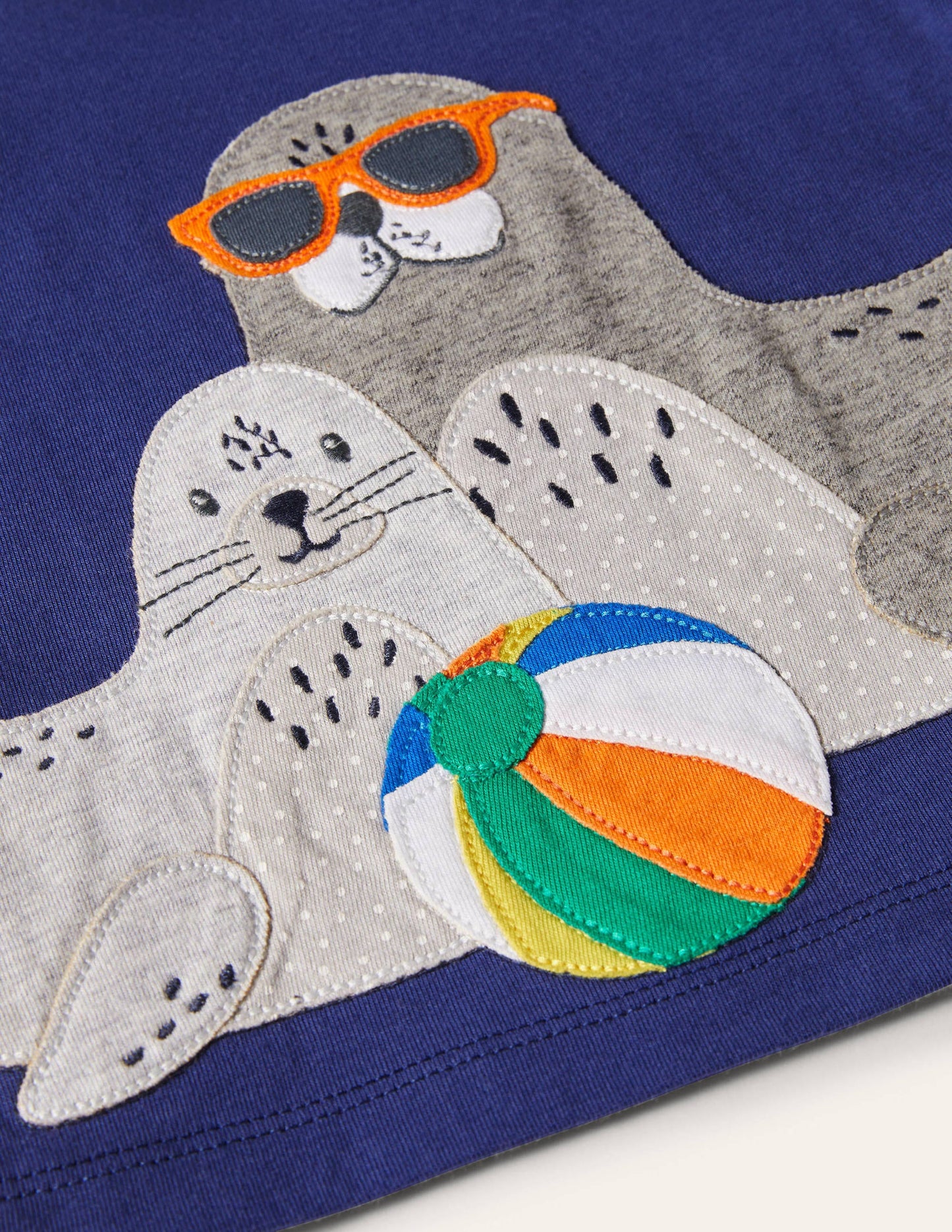 Shorts mit Urlaubsapplikation im Set-Meerblau, Unterwassermotiv