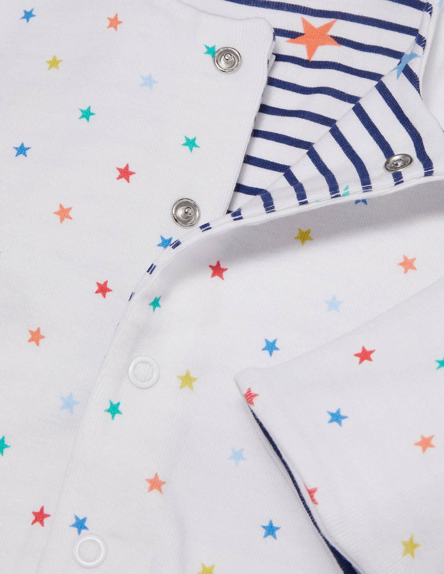 Coffret cadeau bio 4 pièces à motif étoiles-Étoiles multi