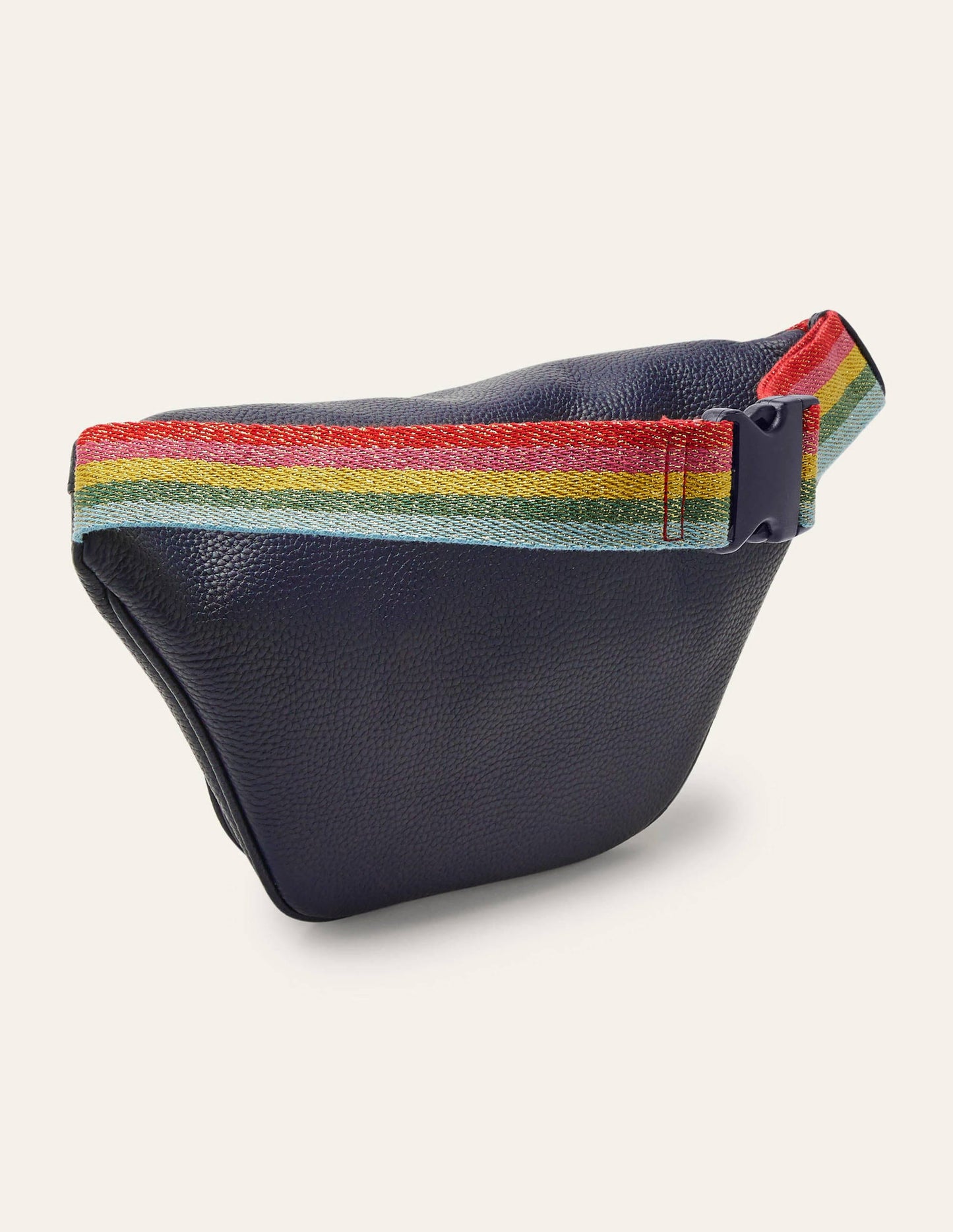 Gürteltasche aus Leder-Marineblau