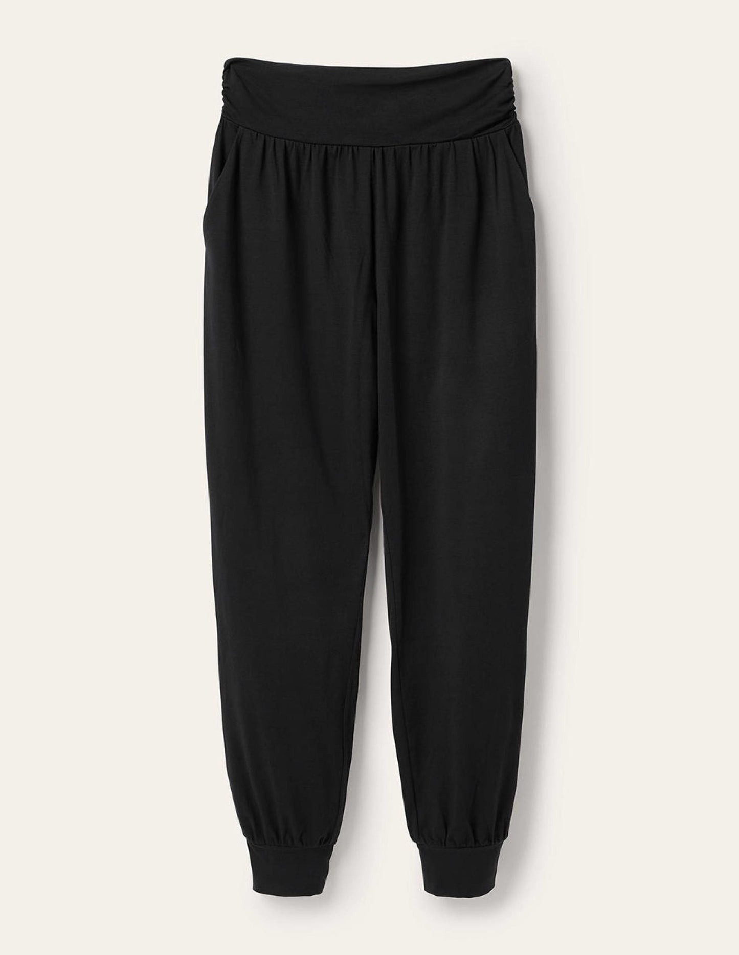 Hareem Jersey-Jogginghose-Schwarz
