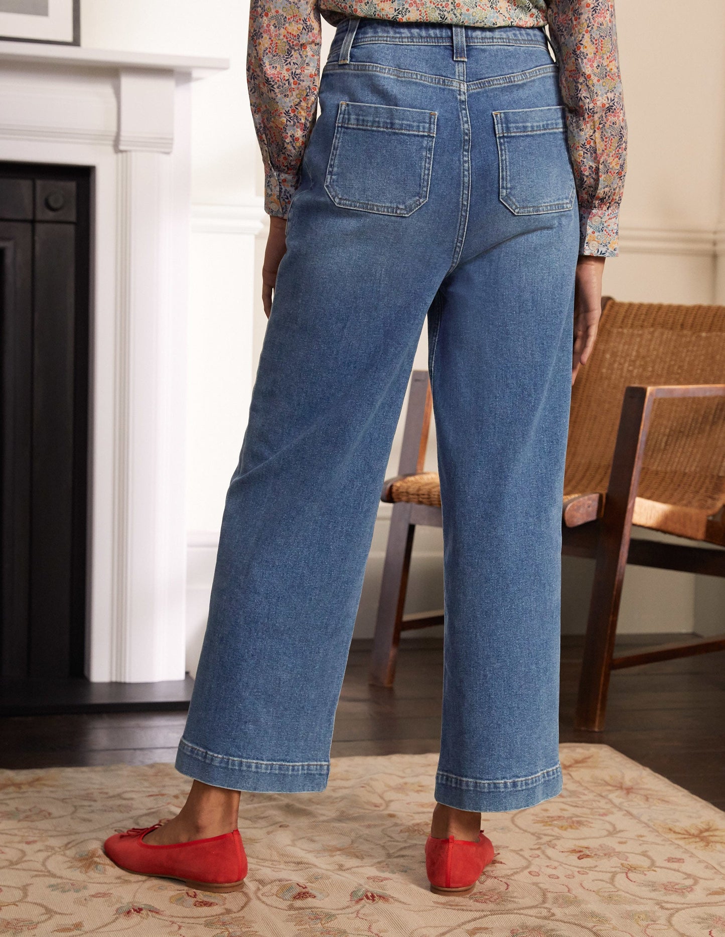 Cavendish Hose-Helles Vintageblau