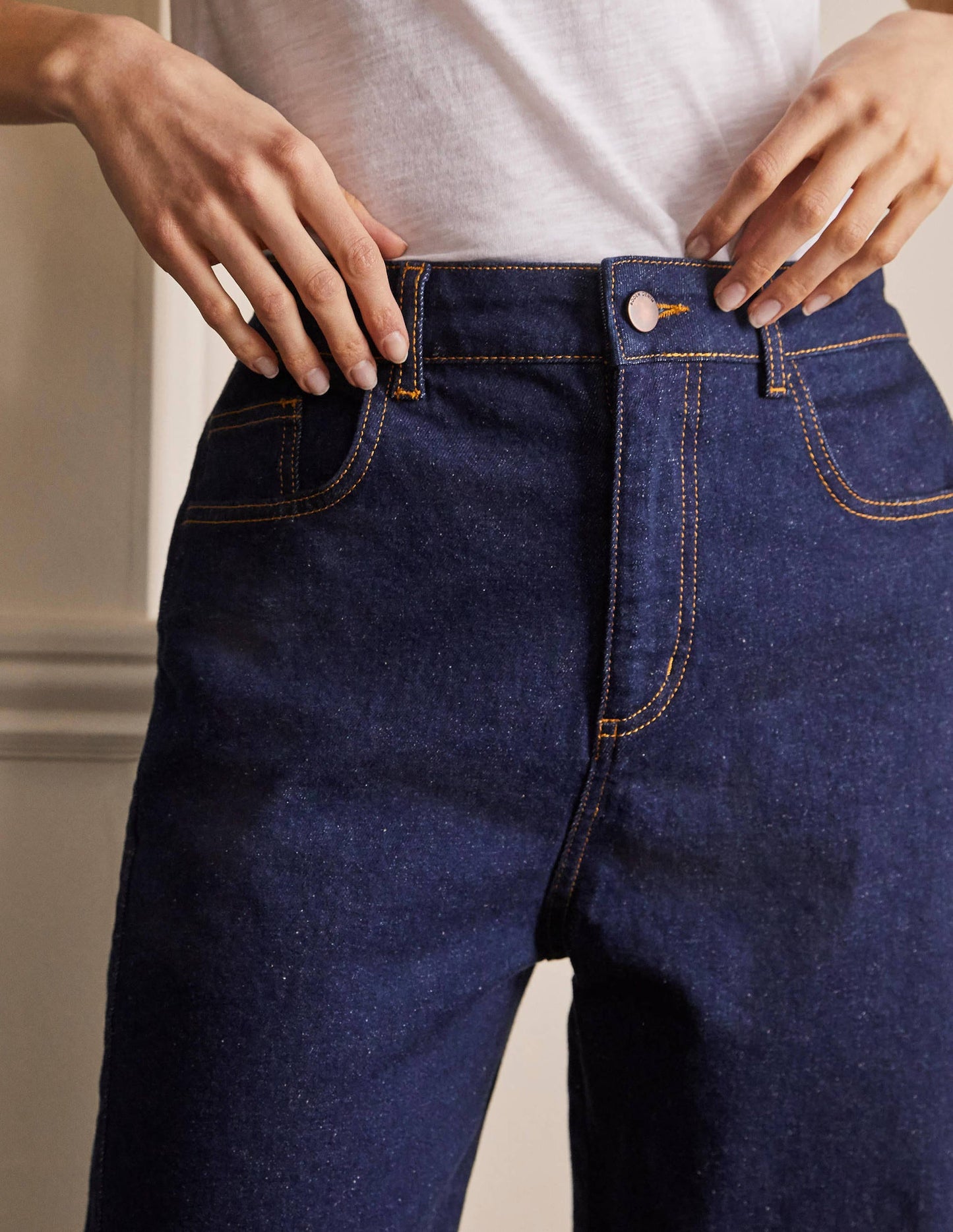Barrel-Jeans-Indigoblau