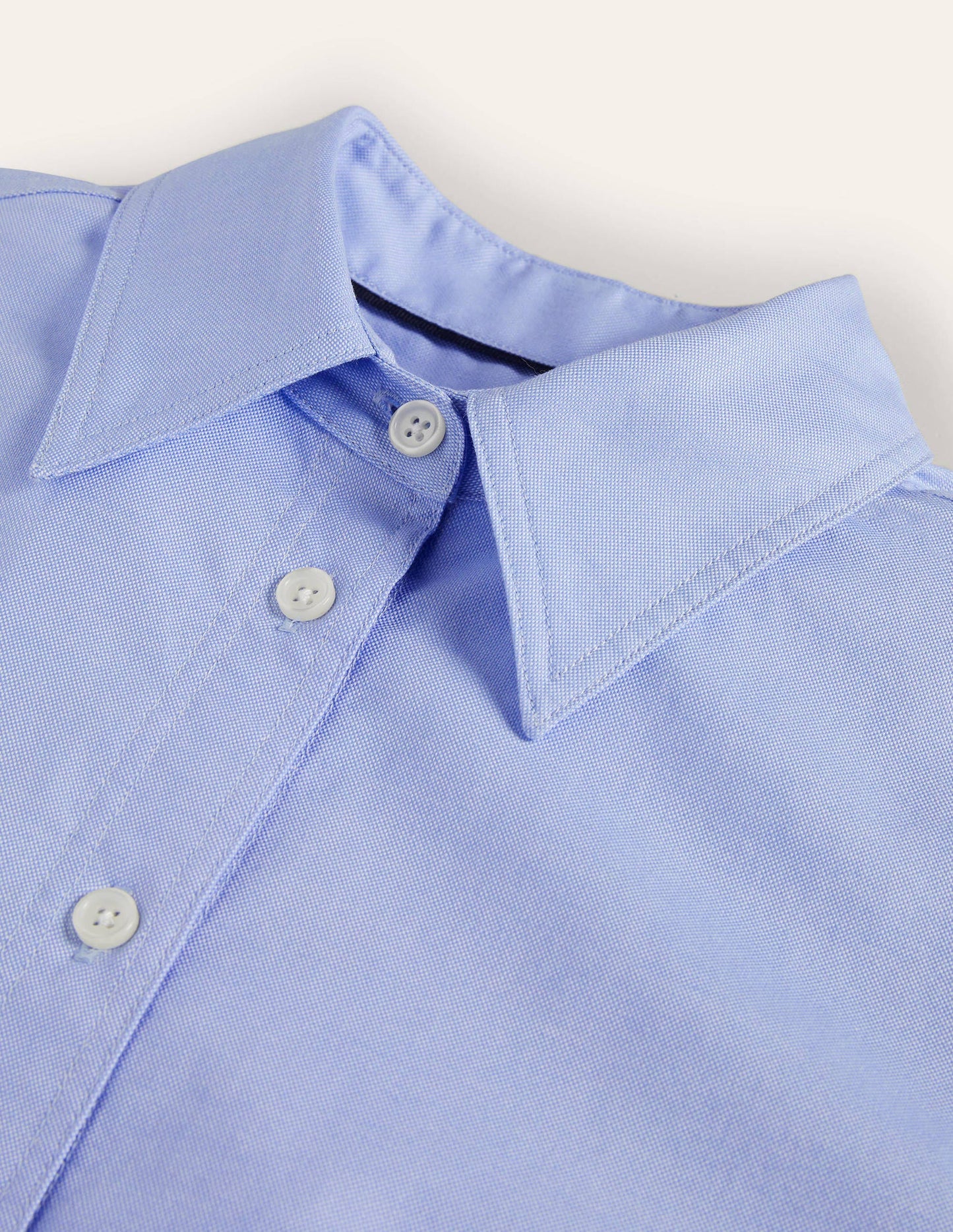 Agnes Oversize-Hemd-Blau, Oxford