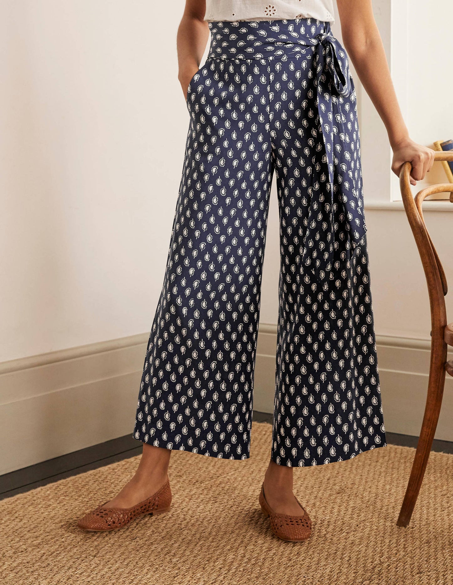 Caithness Hose-Navy, Paisleymuster