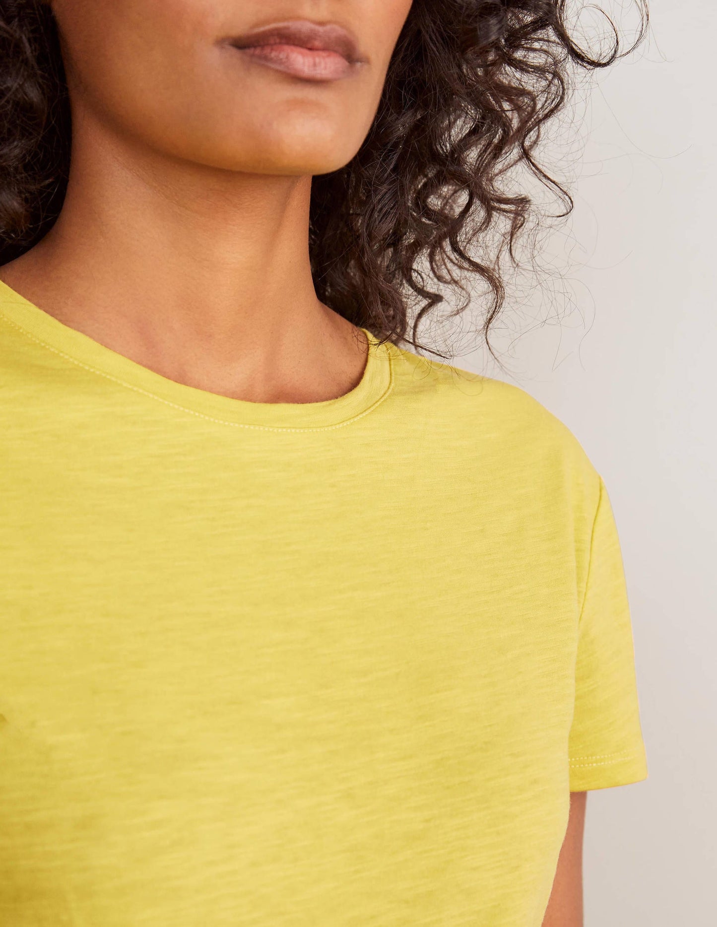 Das Boyfriend-T-Shirt aus Baumwolle-Ananas