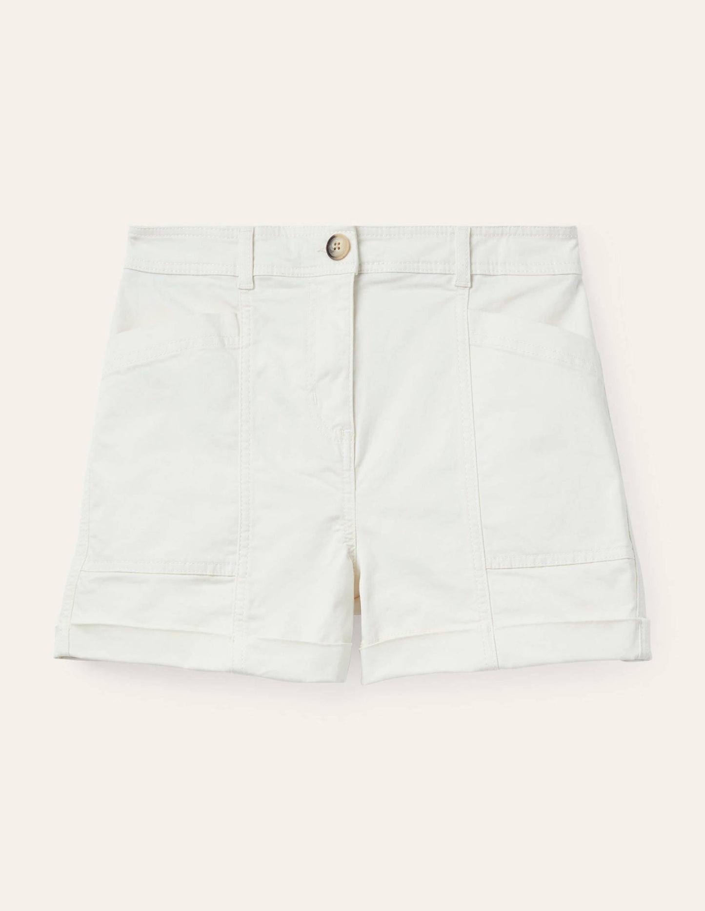 Abingdon Chino-Shorts-Ecru
