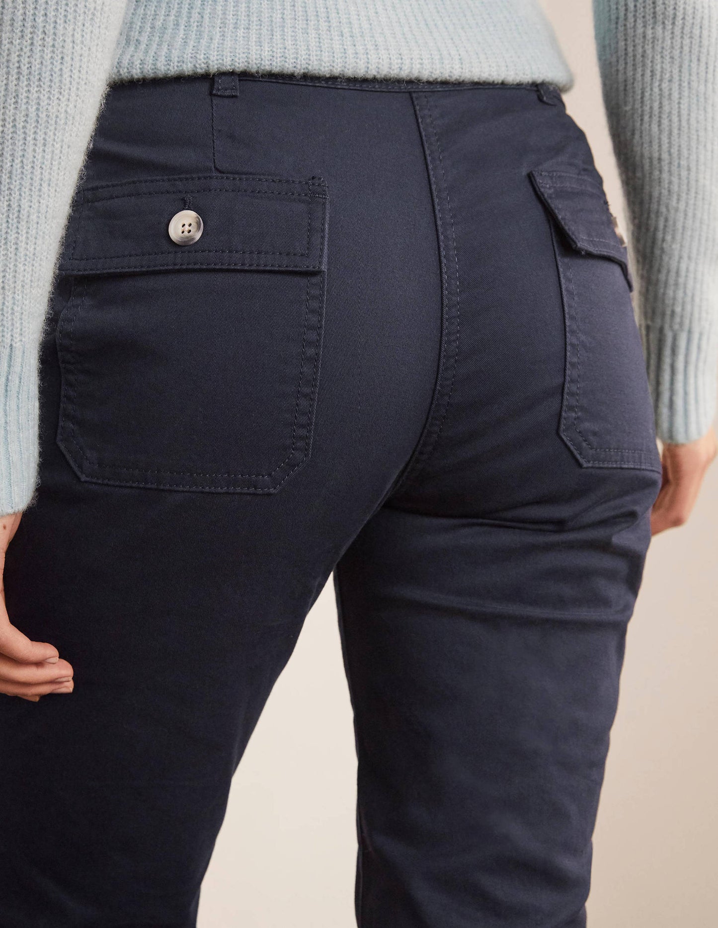 Abingdon Chinohose-Marineblau