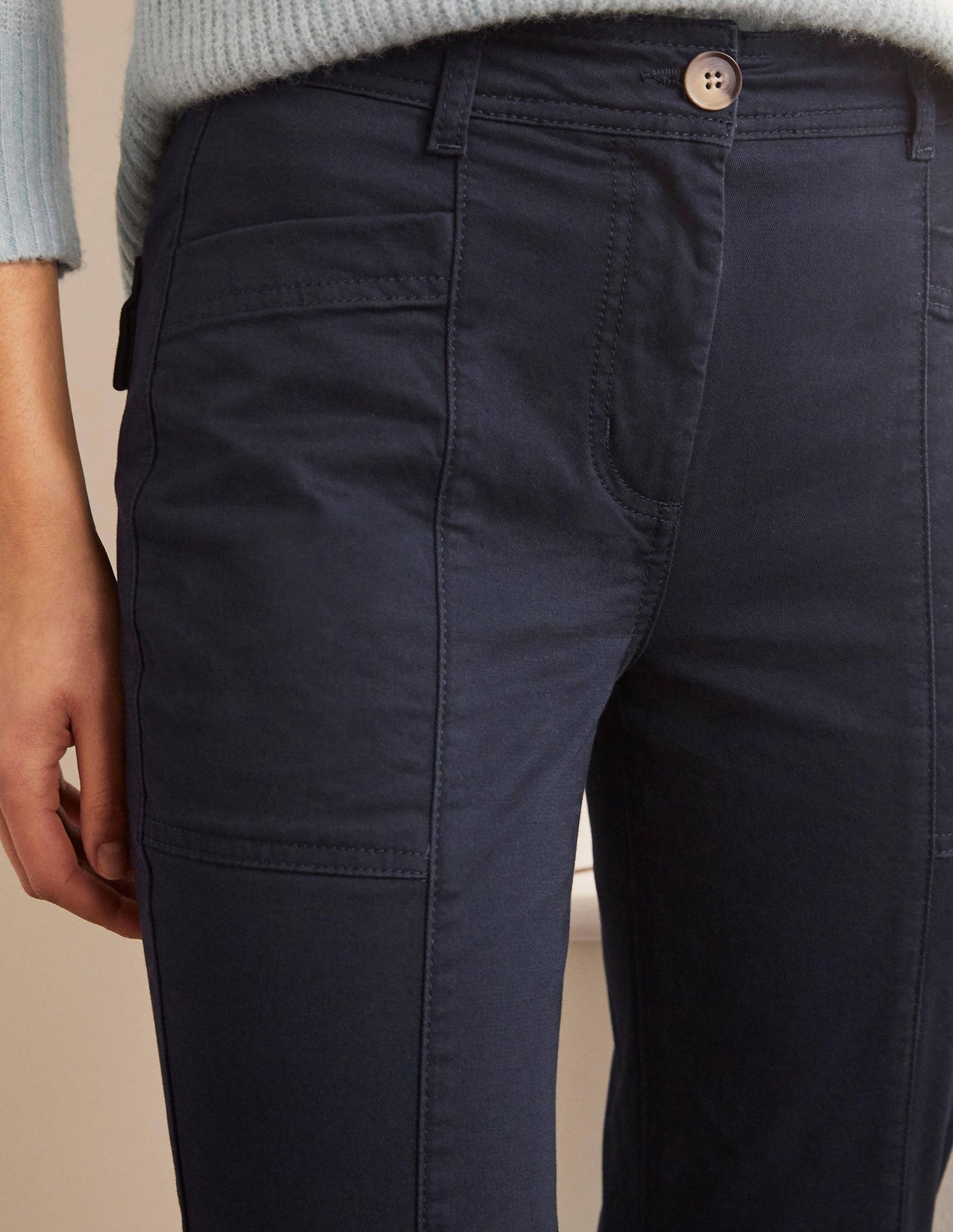 Abingdon Chinohose-Marineblau