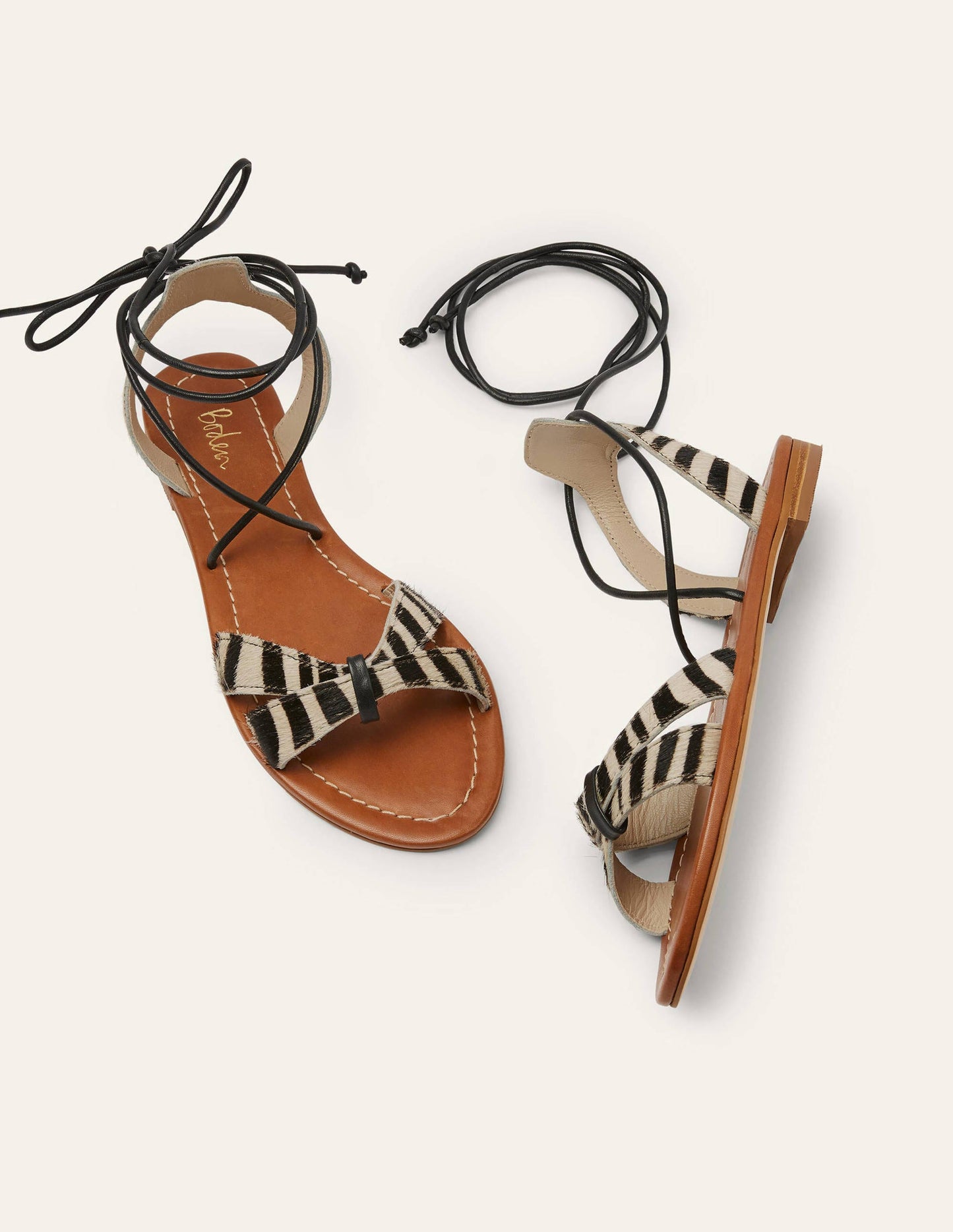 Amelie Sandalen-Zebramuster