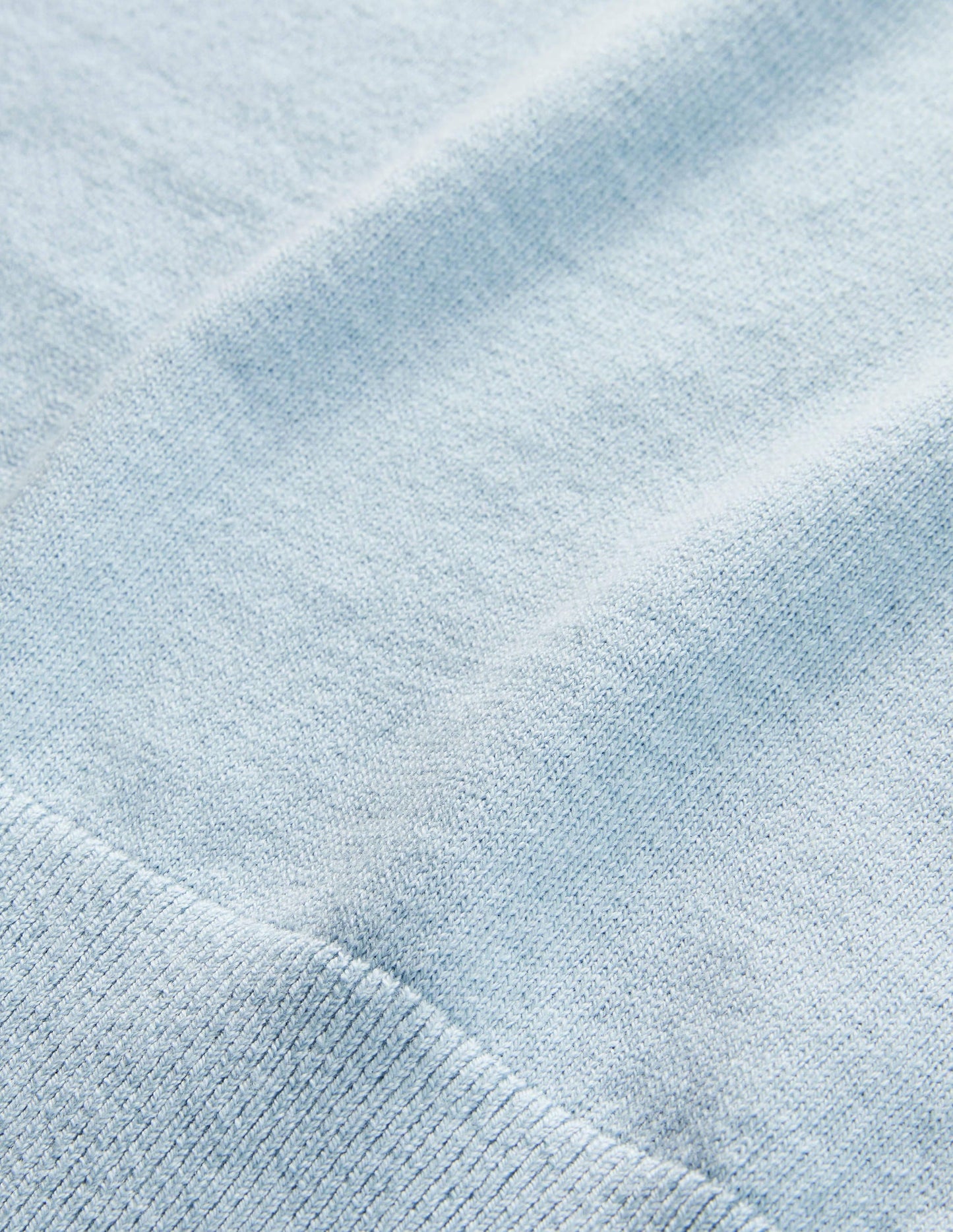 Abbotsbury Strick-T-Shirt-Surfblau