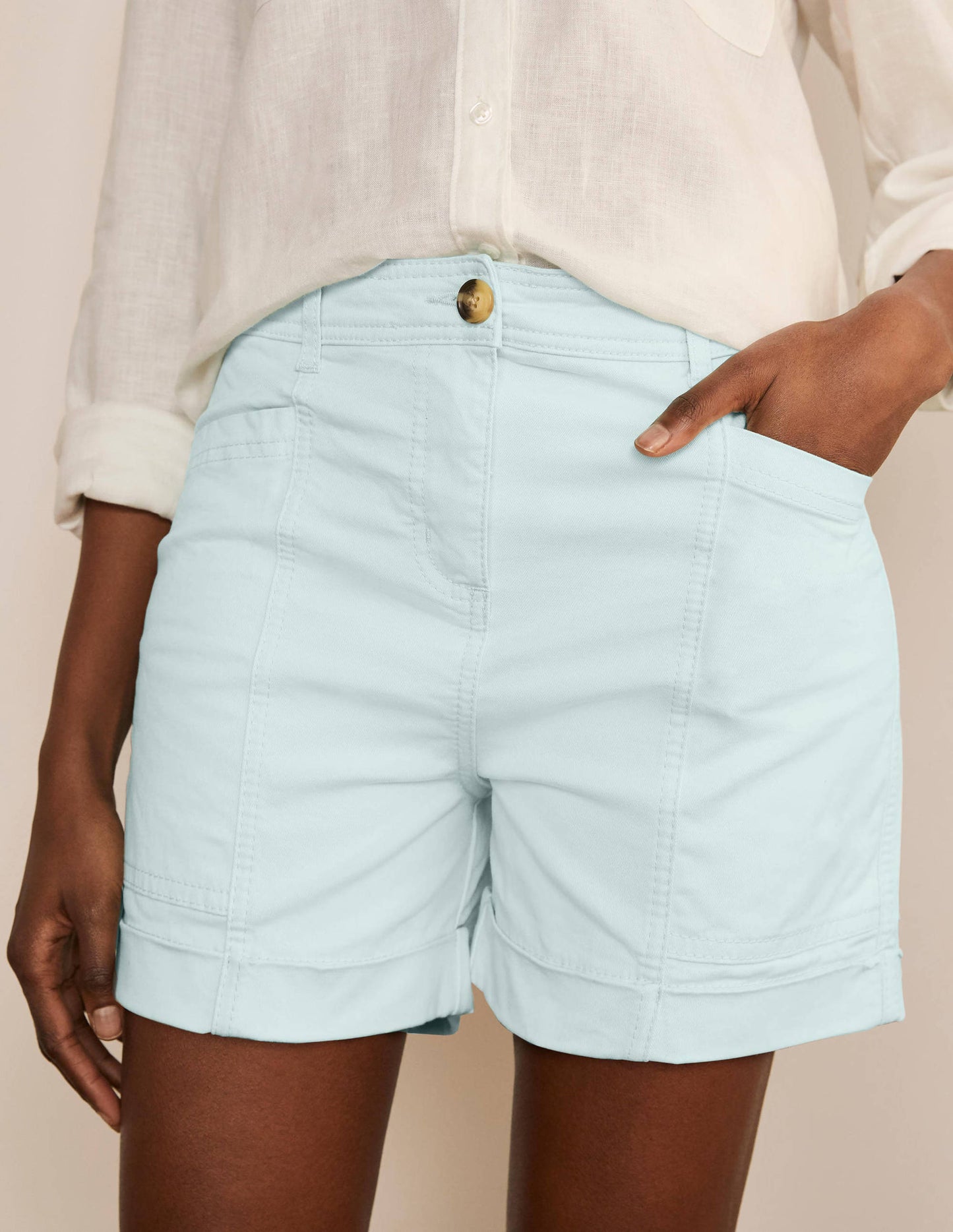 Abingdon Chino-Shorts-Mintgrün