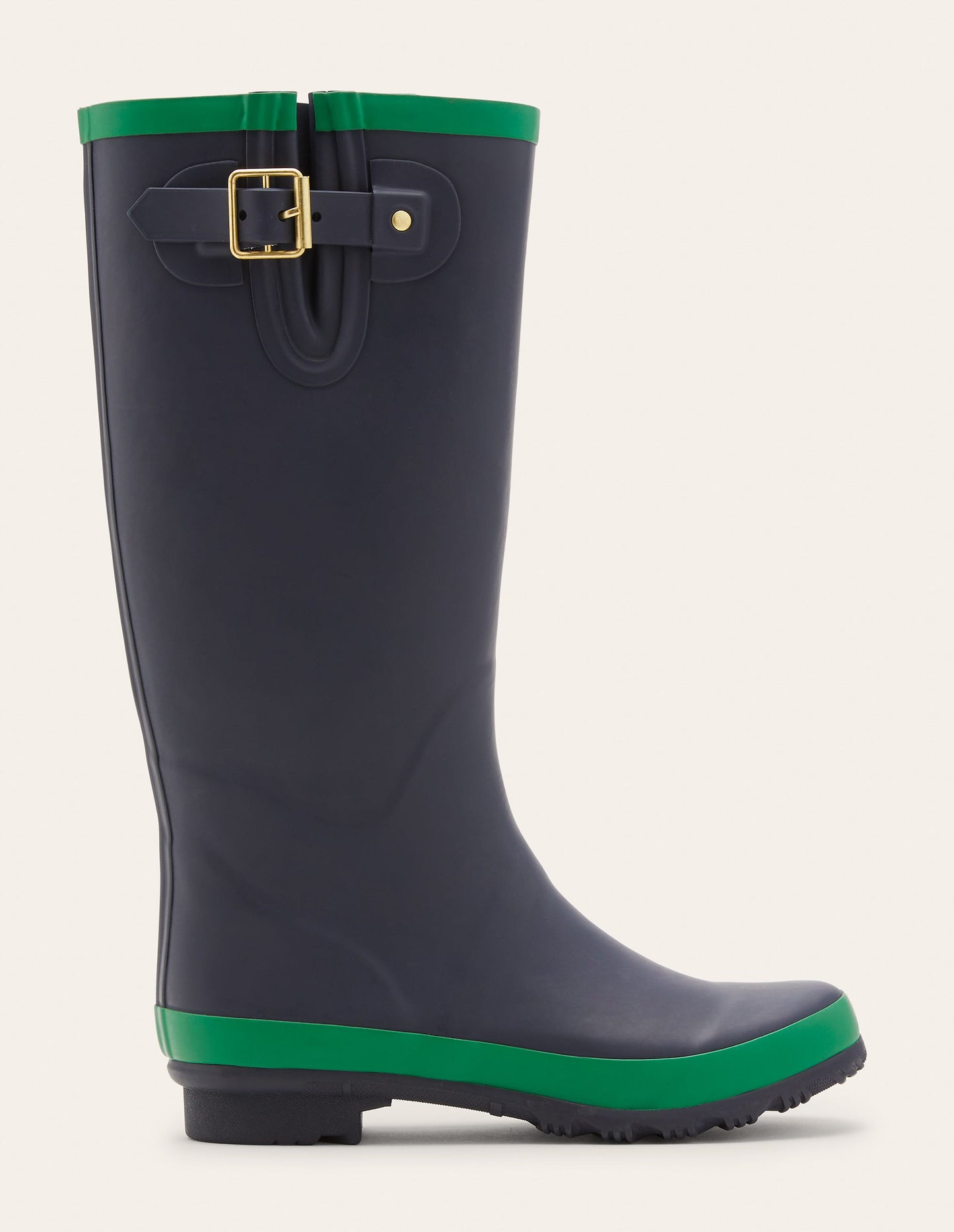 Gummistiefel-Navy/Schottengrün