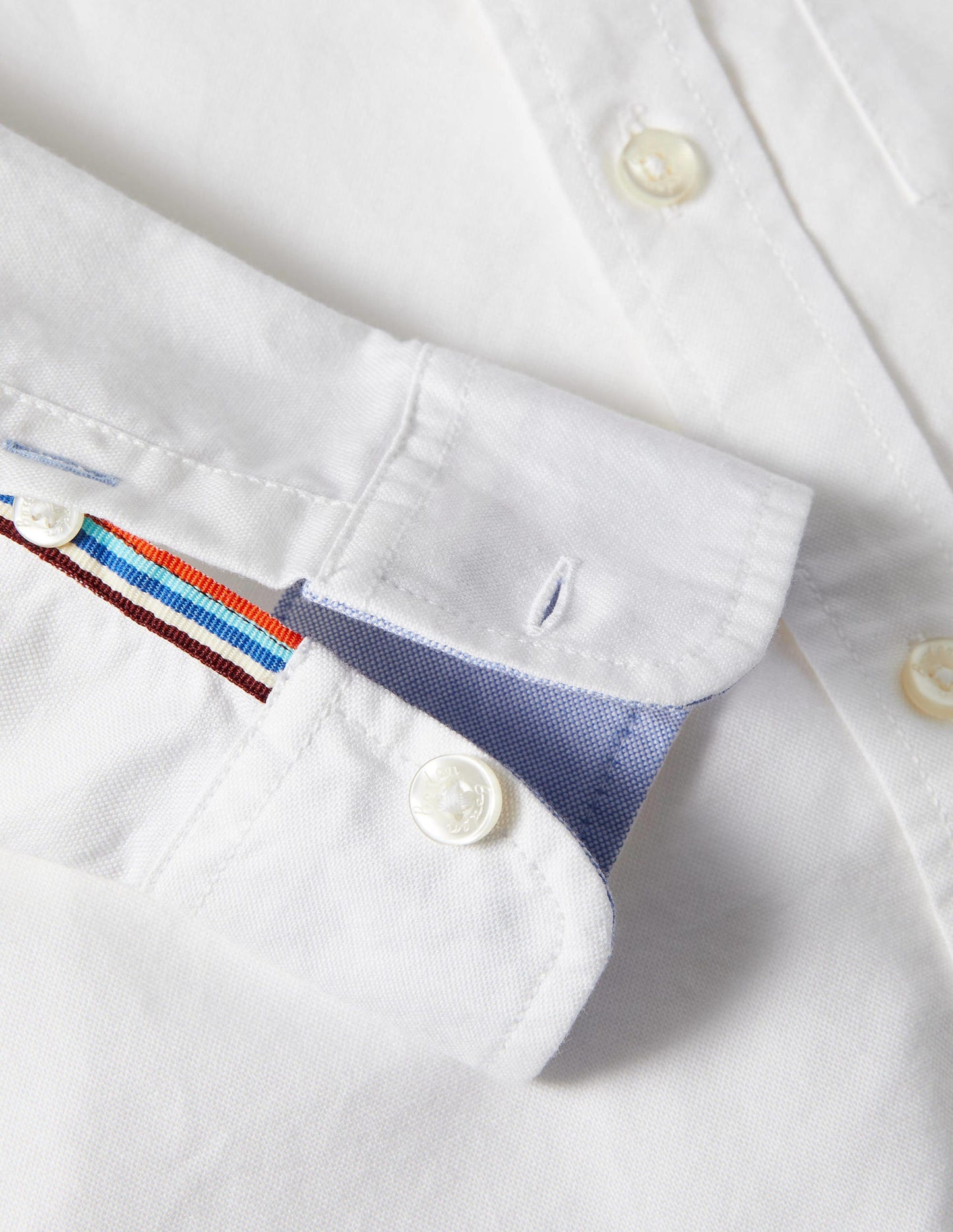 Button-down Shirt-Weiß