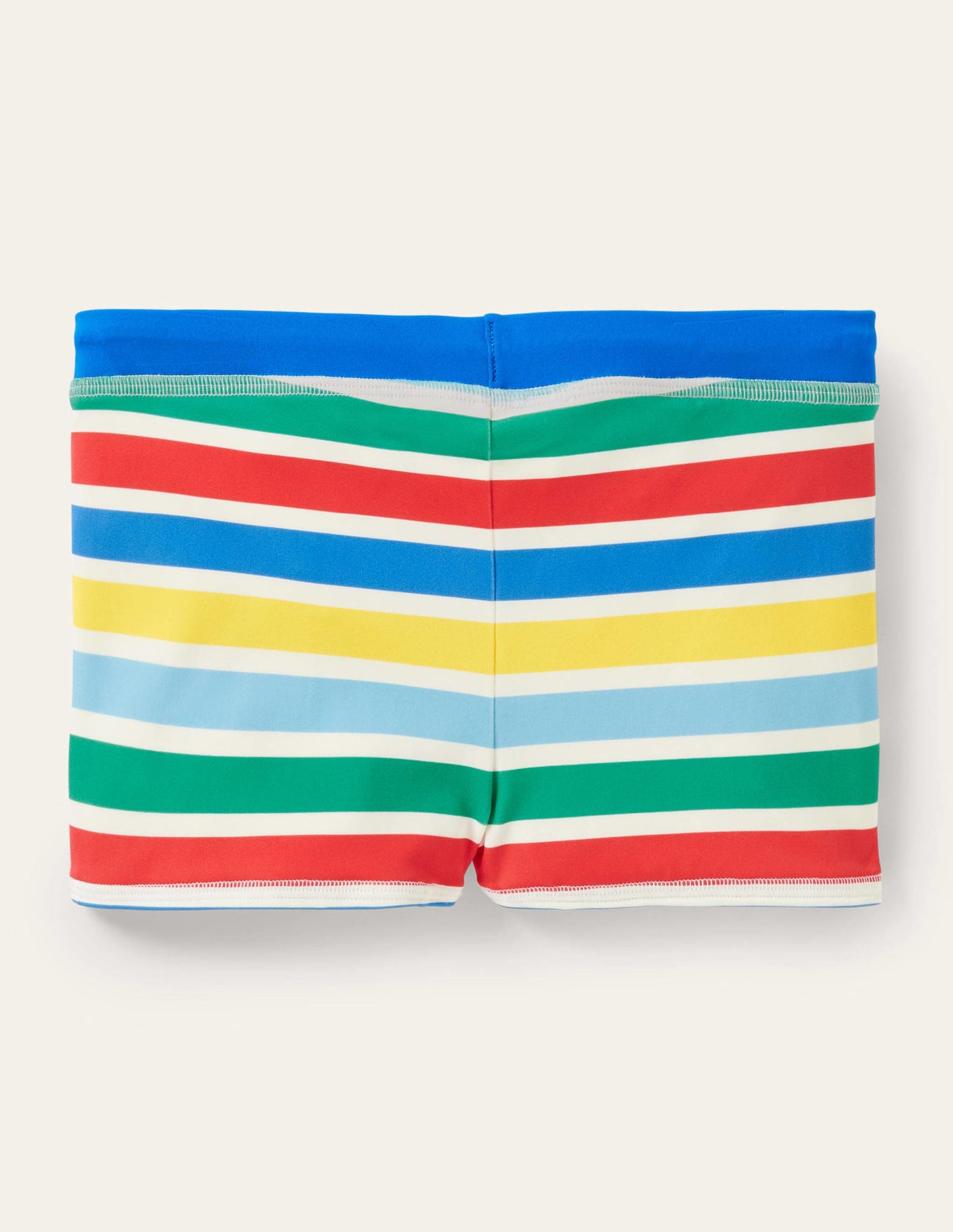 Badehose-Regenbogenfarben, Gestreift