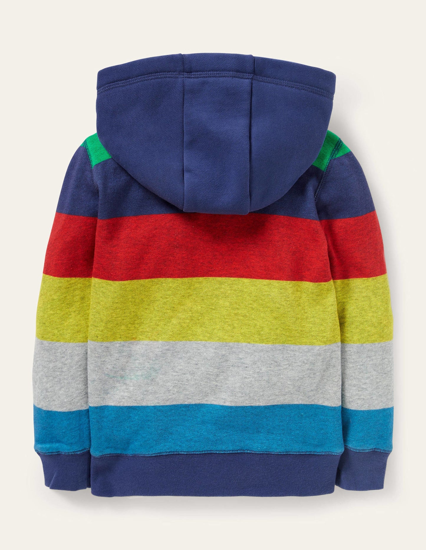 Hoodie mit Regenbogenstreifen-Bunt, Regenbogenfarben