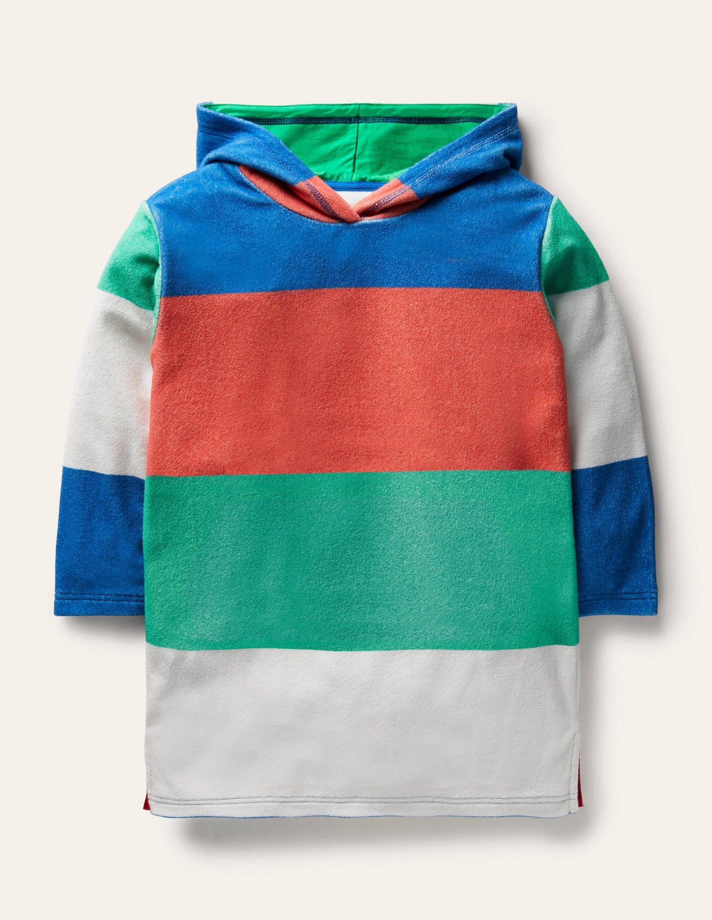 Poncho en éponge-Rayé multi