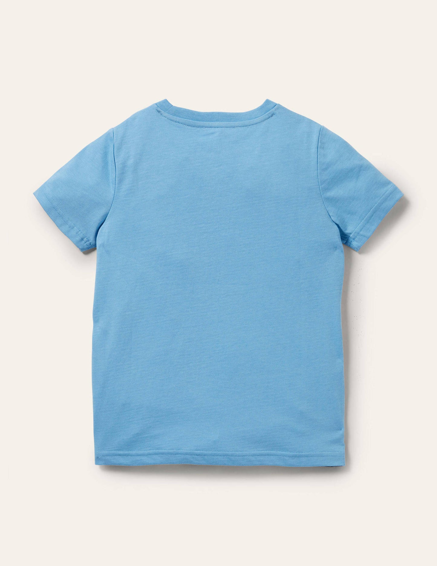 Printed History T-shirt-Surfboard Blue Viking Boat