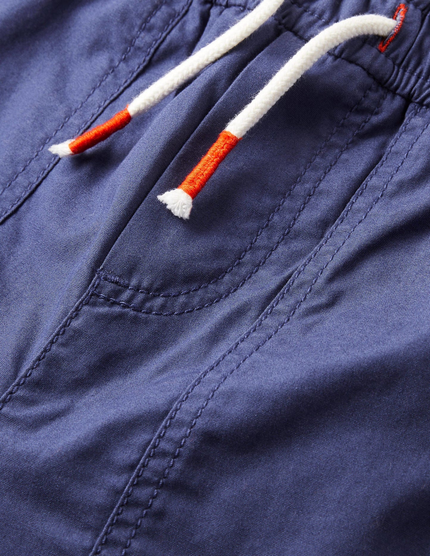 Gefütterte Cordhose-Segelblau