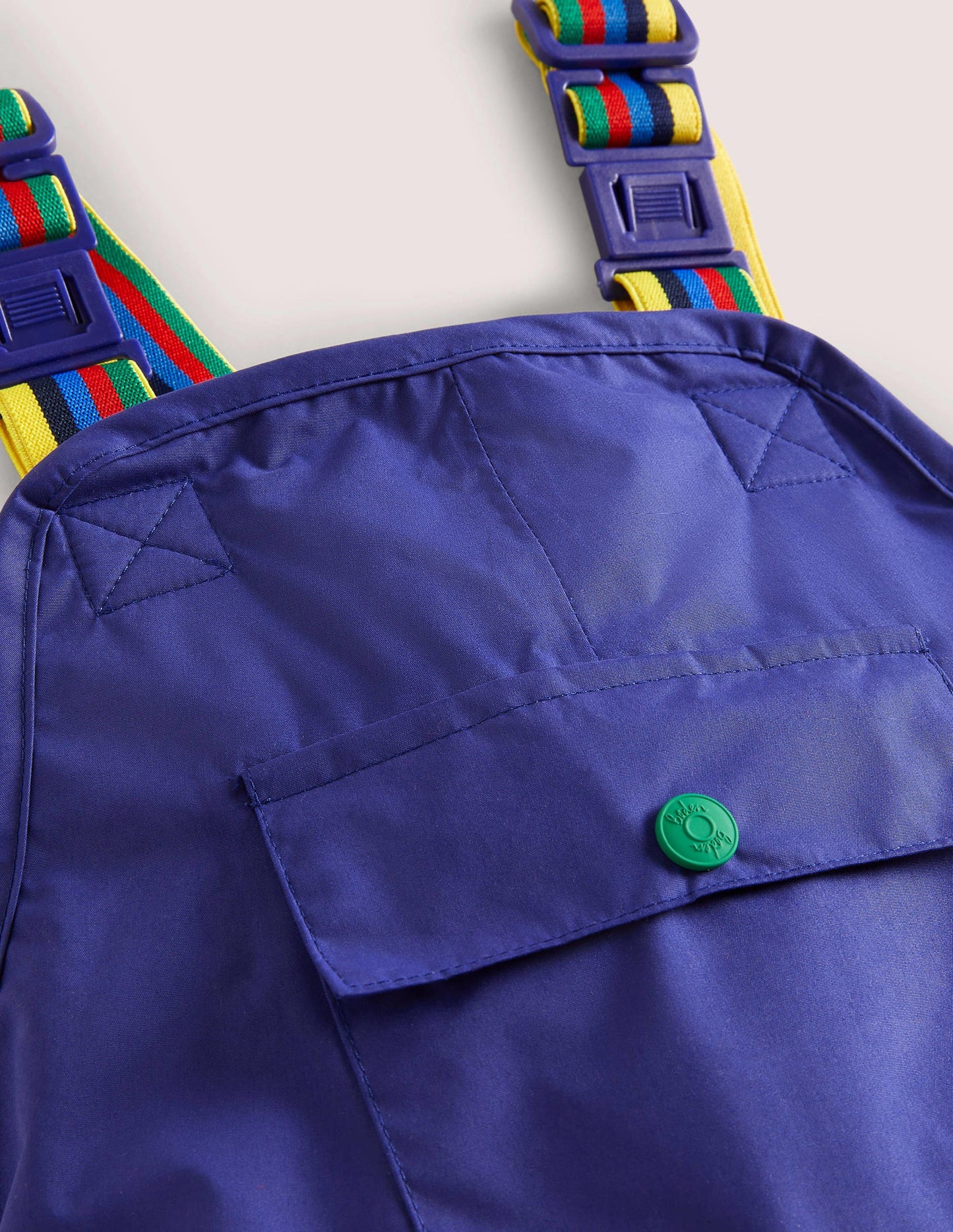 Wasserdichte Regenhose-Segelblau, Waldmotiv
