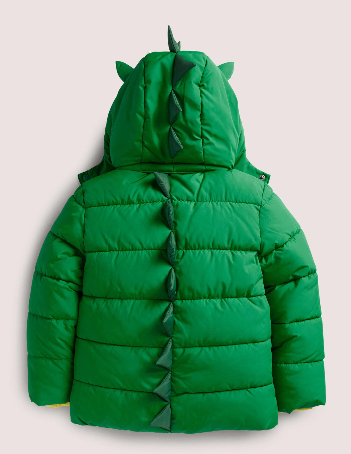 Fröhliche wattierte Jacke-Schottengrün, Drache