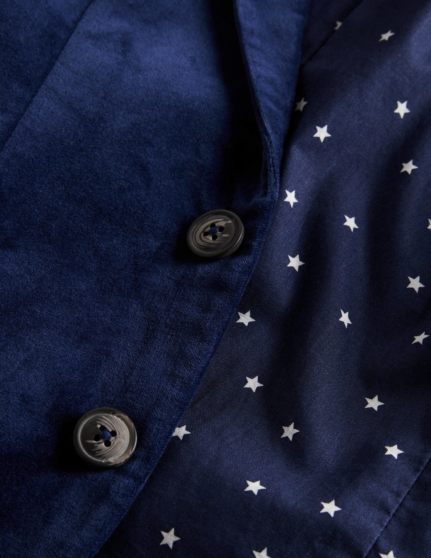 Navy Velvet Christmas Party Blazer-Schuluniform-Navy, Samt