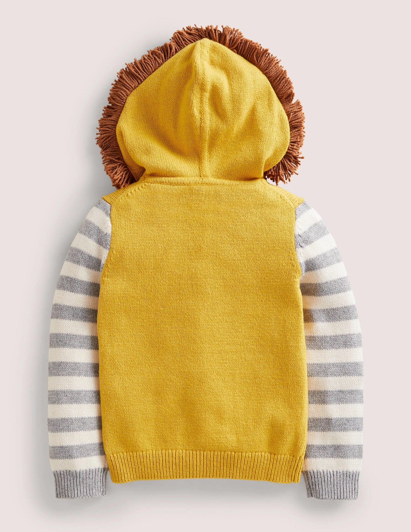 Origineller Löwen-Hoodie-Honiggelb, Löwe