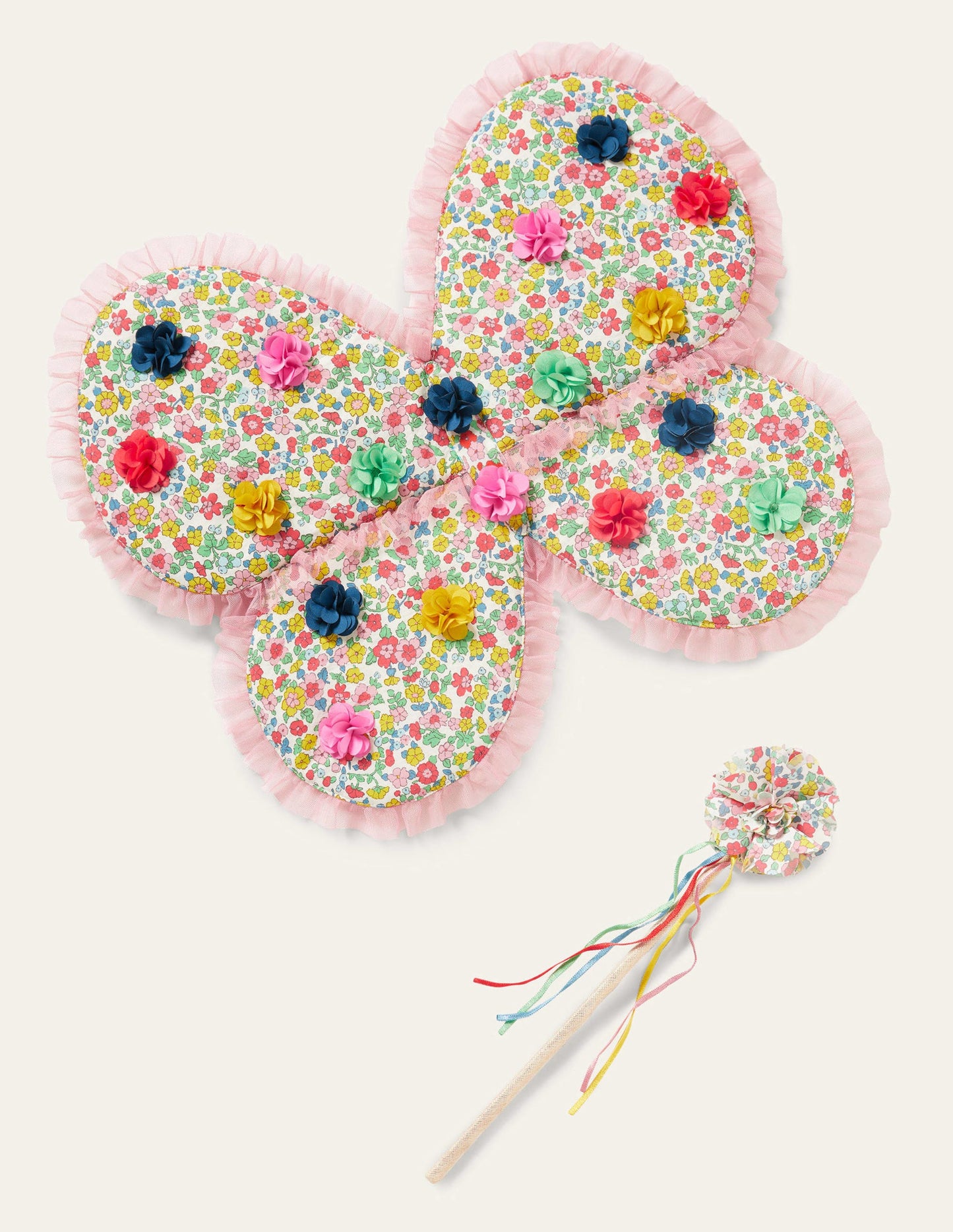Feenflügel-Bunt Blumenmuster