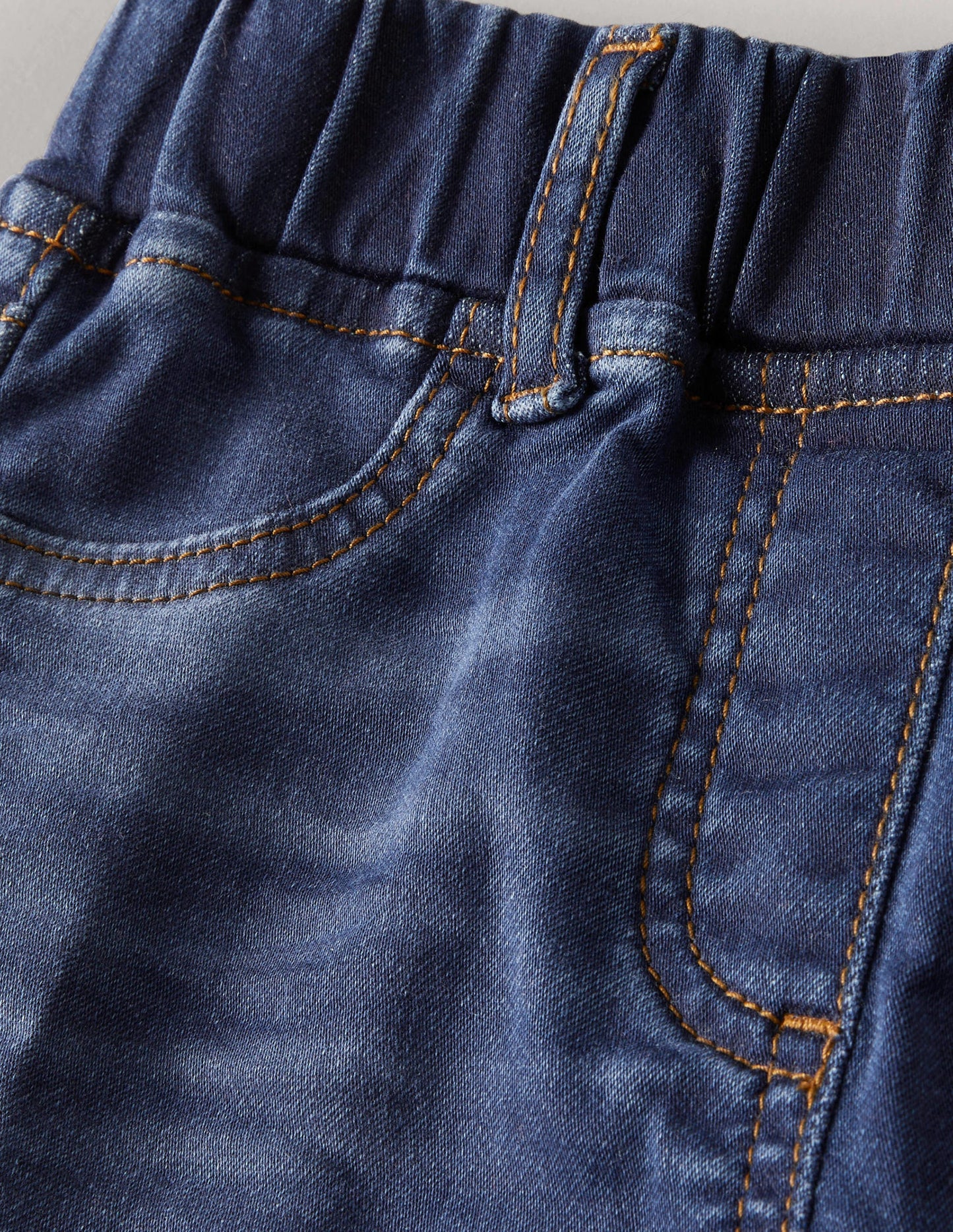 Legging en jean taillé pour l'aventure-Beatnik Red