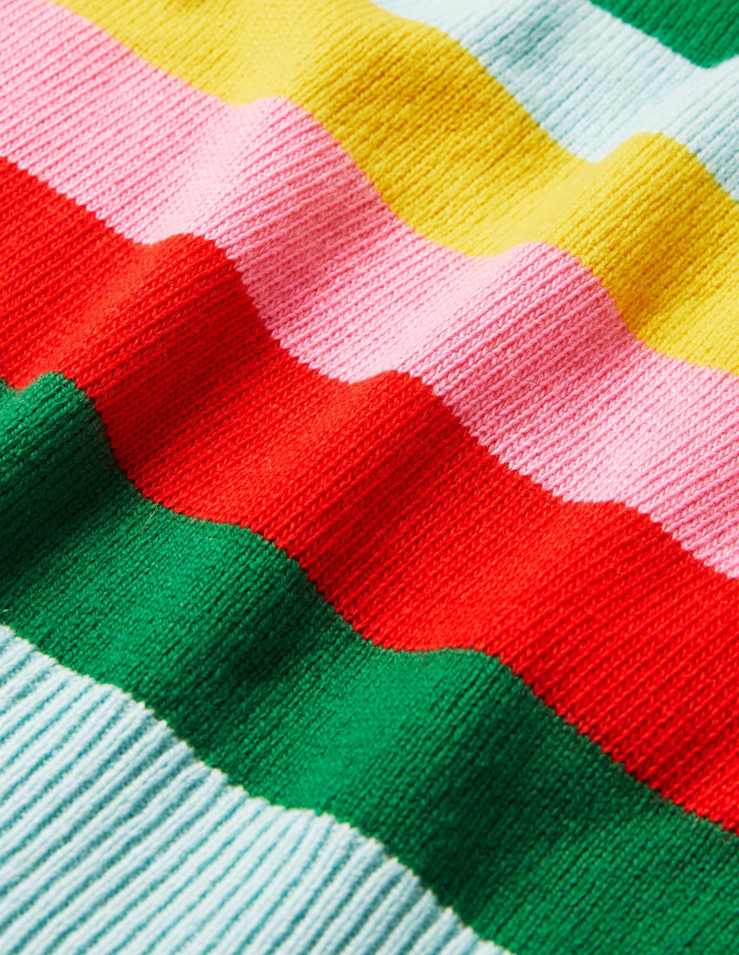 Gestreifter Strick-Pullunder-Bunt, Gestreift