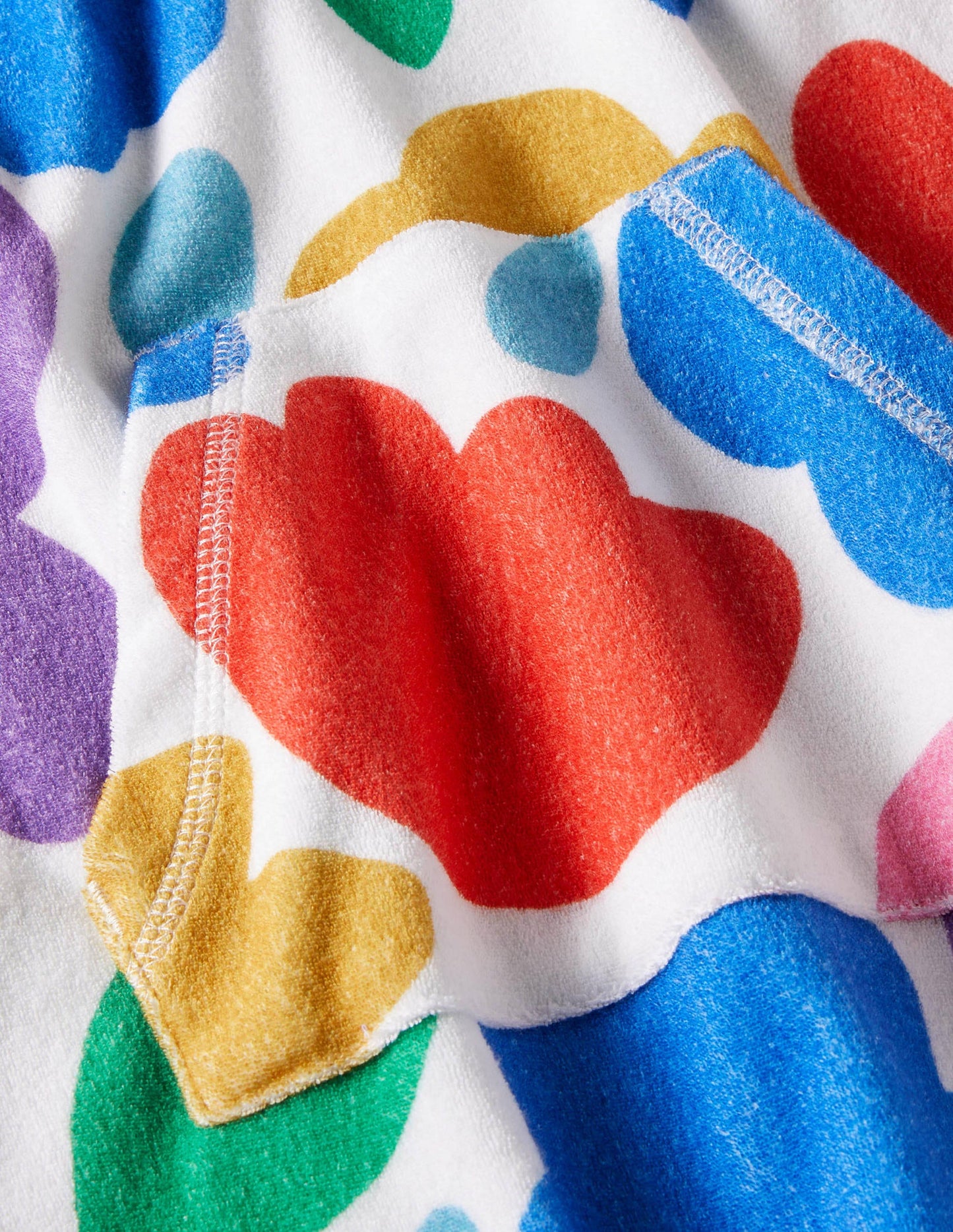 Poncho en éponge-Motif Painted Floral multi