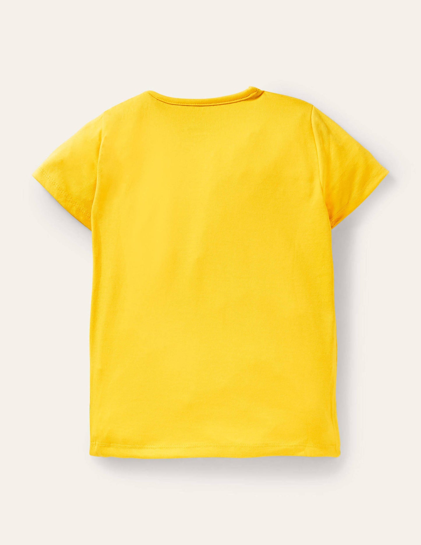 Hugging Applique T-shirt-Daffodil Yellow Koala