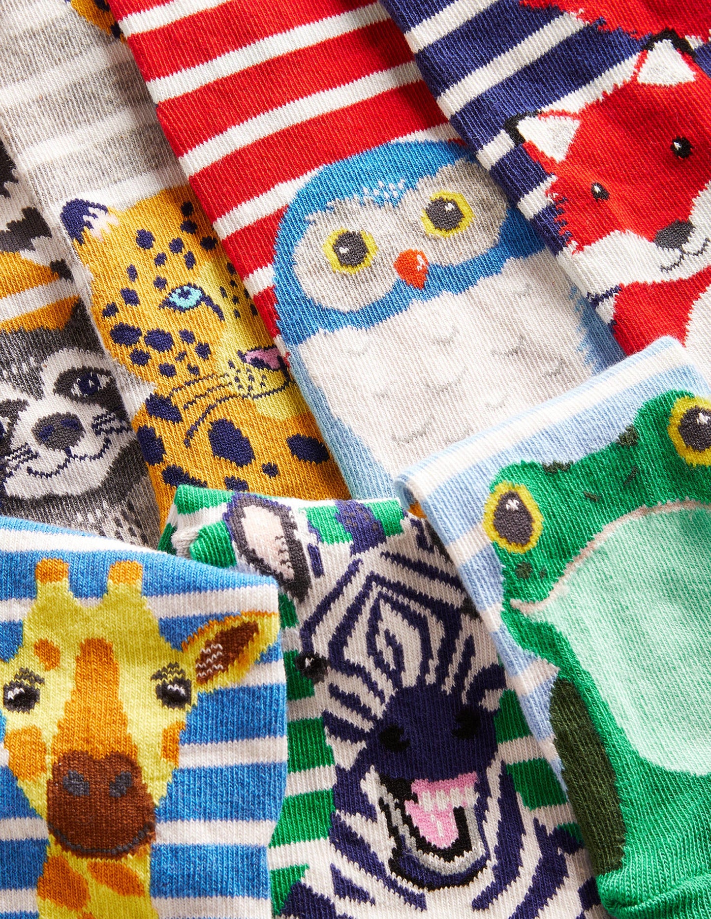 Box mit Socken im 7er-Pack-Tiere der Welt