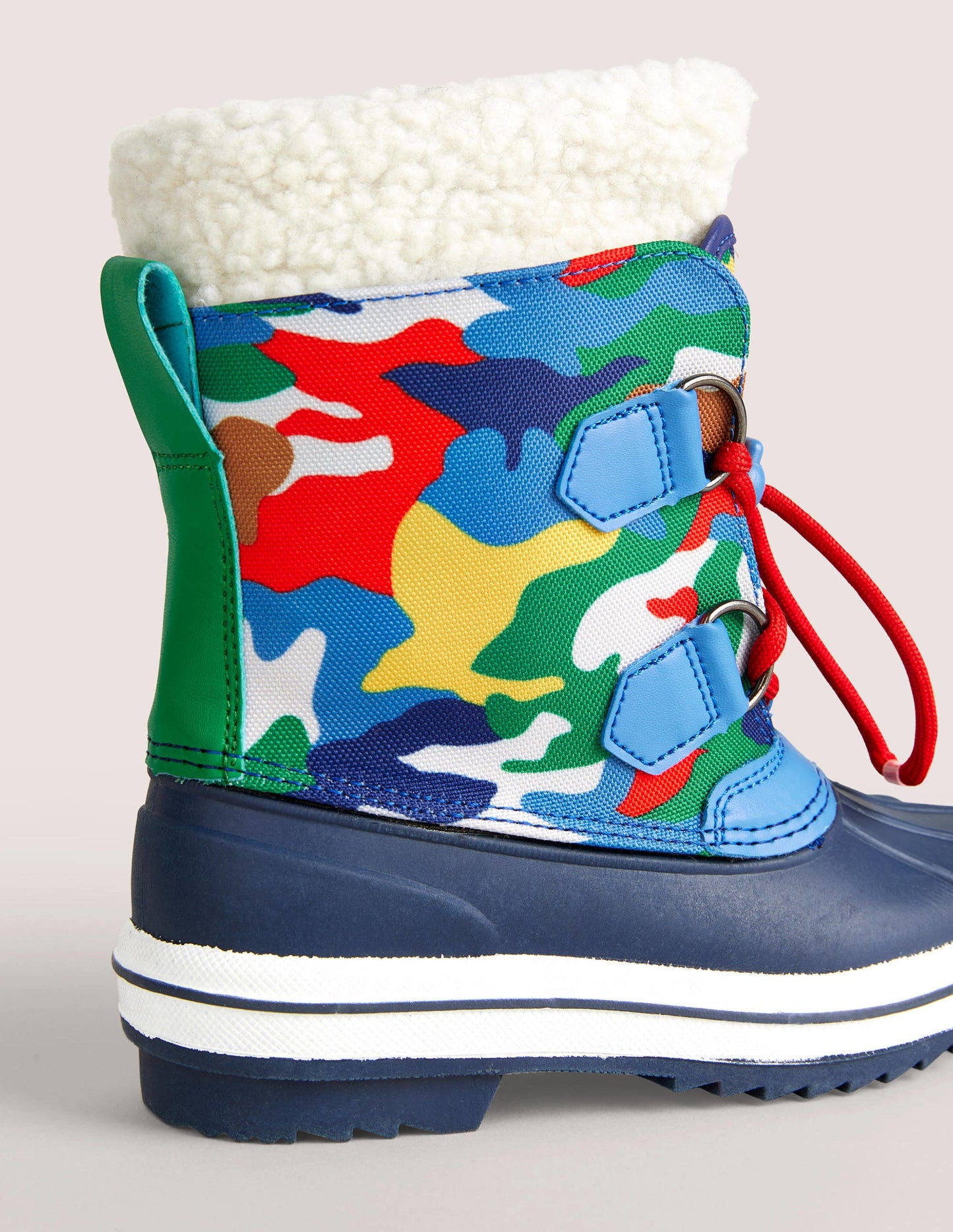 Allwetterstiefel-Buntes Camouflagemuster