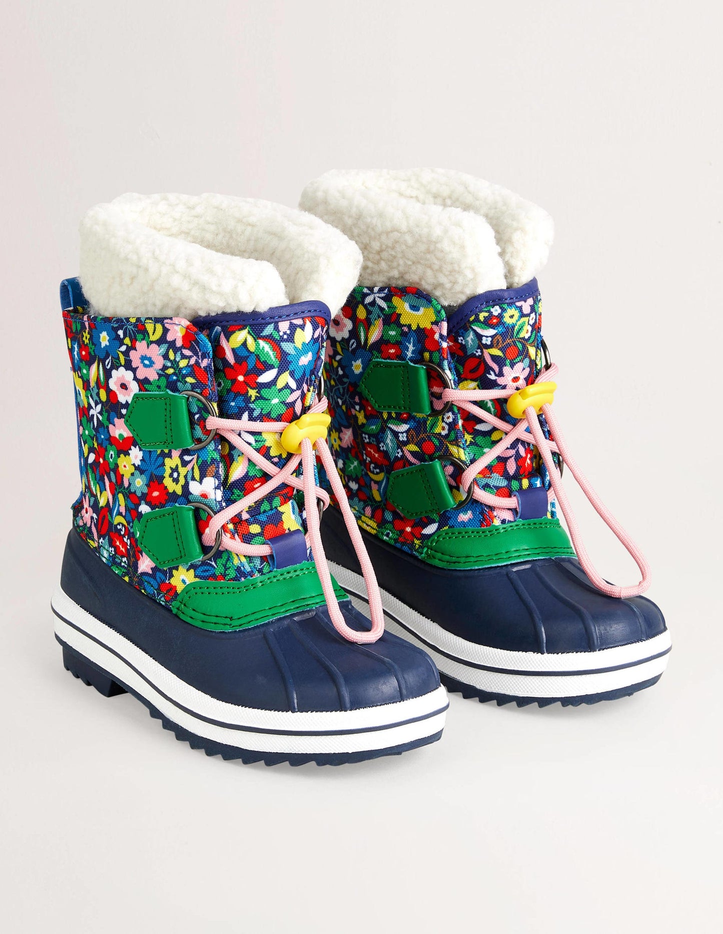 Allwetterstiefel-Bunt, Blumenmuster